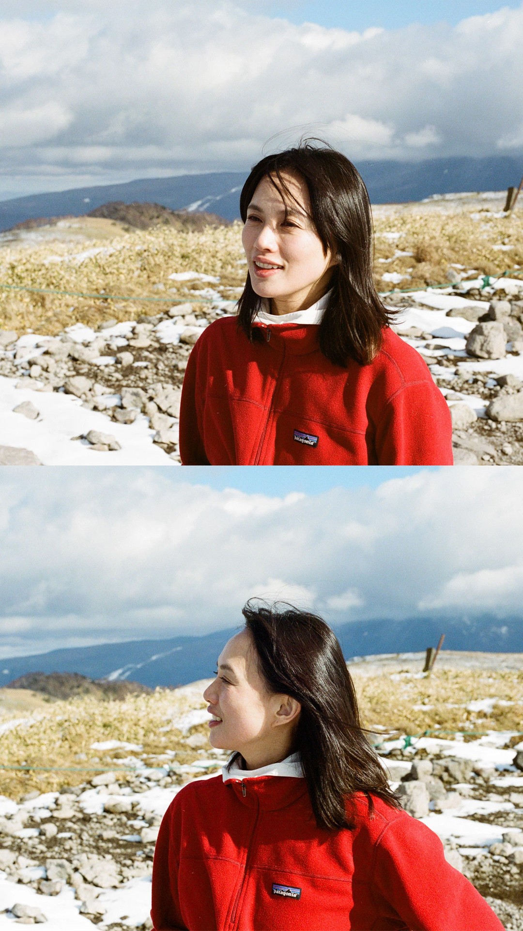 川島小鳥と雪の車山