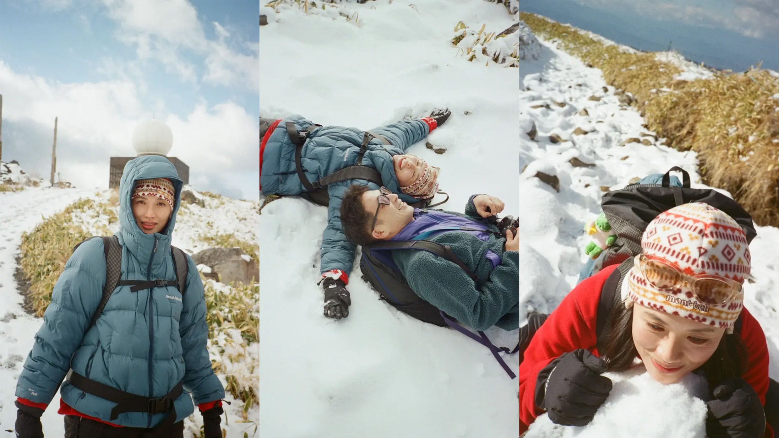 臼田あさ美、川島小鳥と雪化粧の霧ヶ峰へ