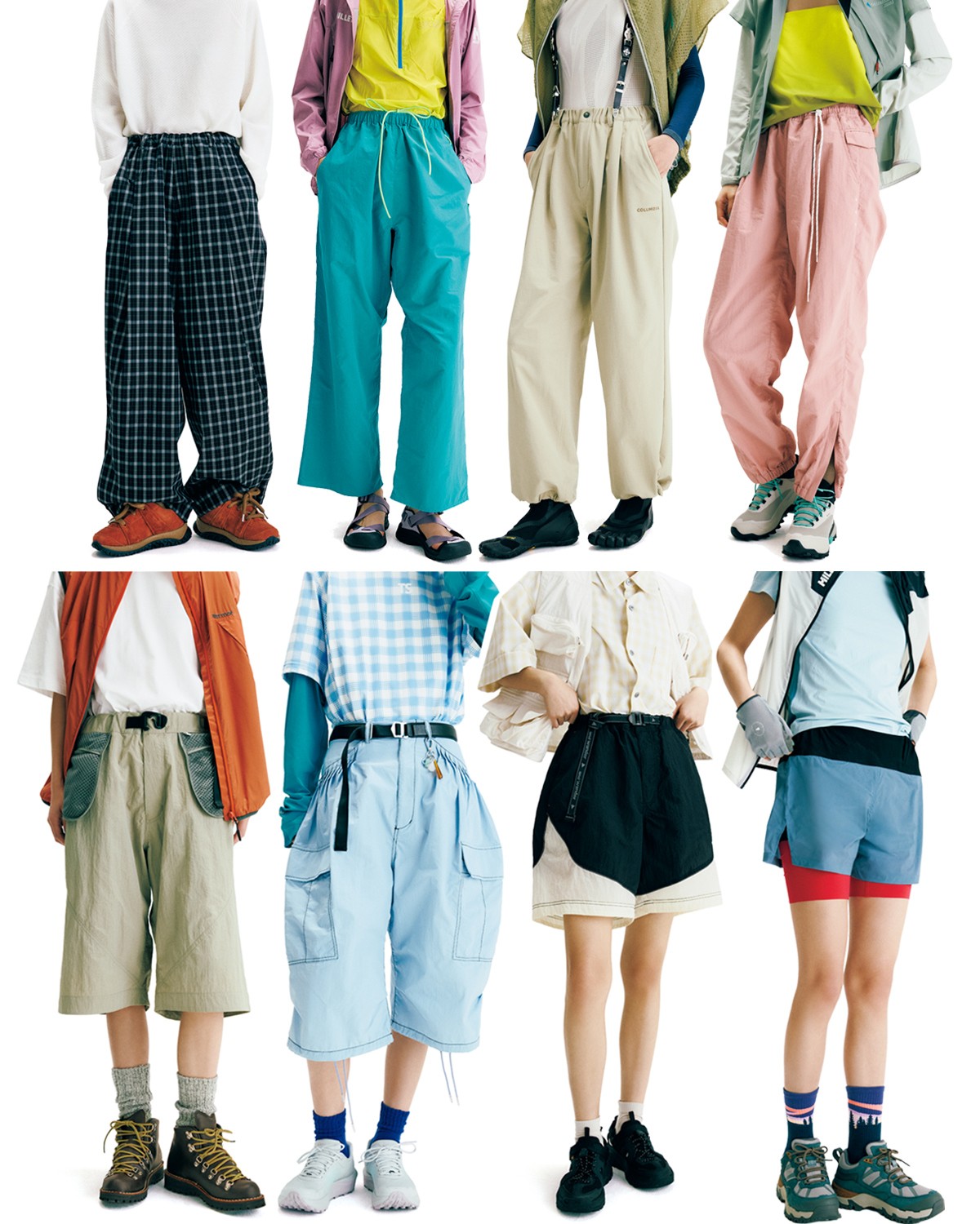 低山なら“ワイド”＆“ショート”パンツを