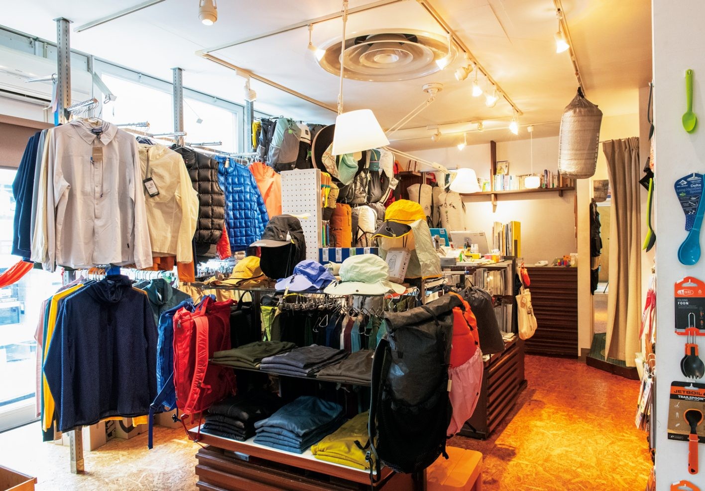 Hiker’s Depotの店内