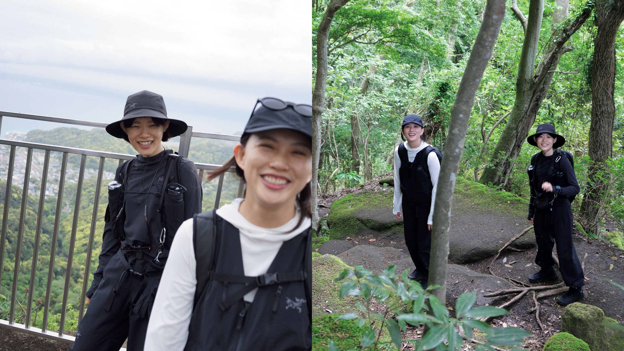 臼田あさ美、杉咲花と名所だらけの鋸山へ