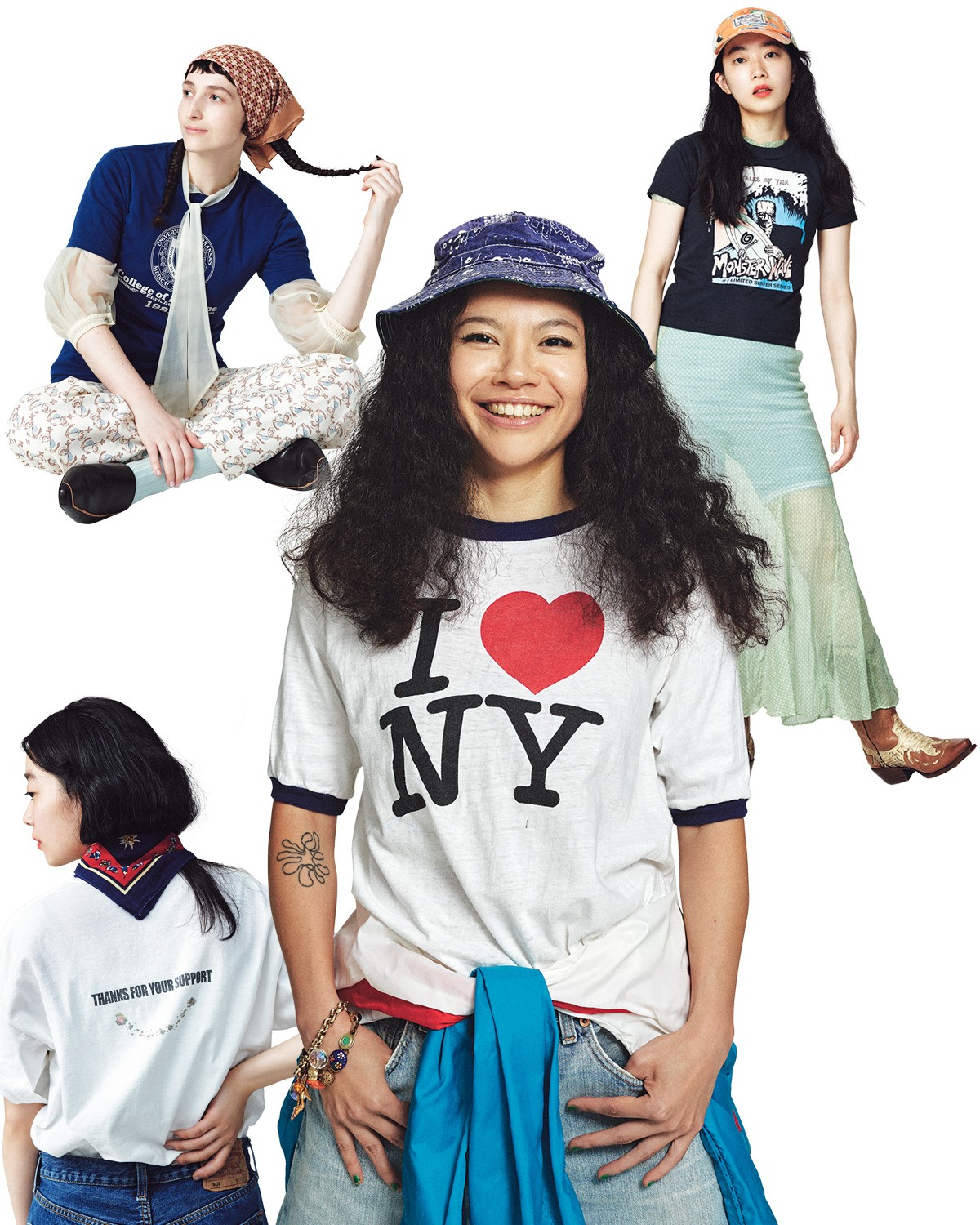 古着のTシャツ