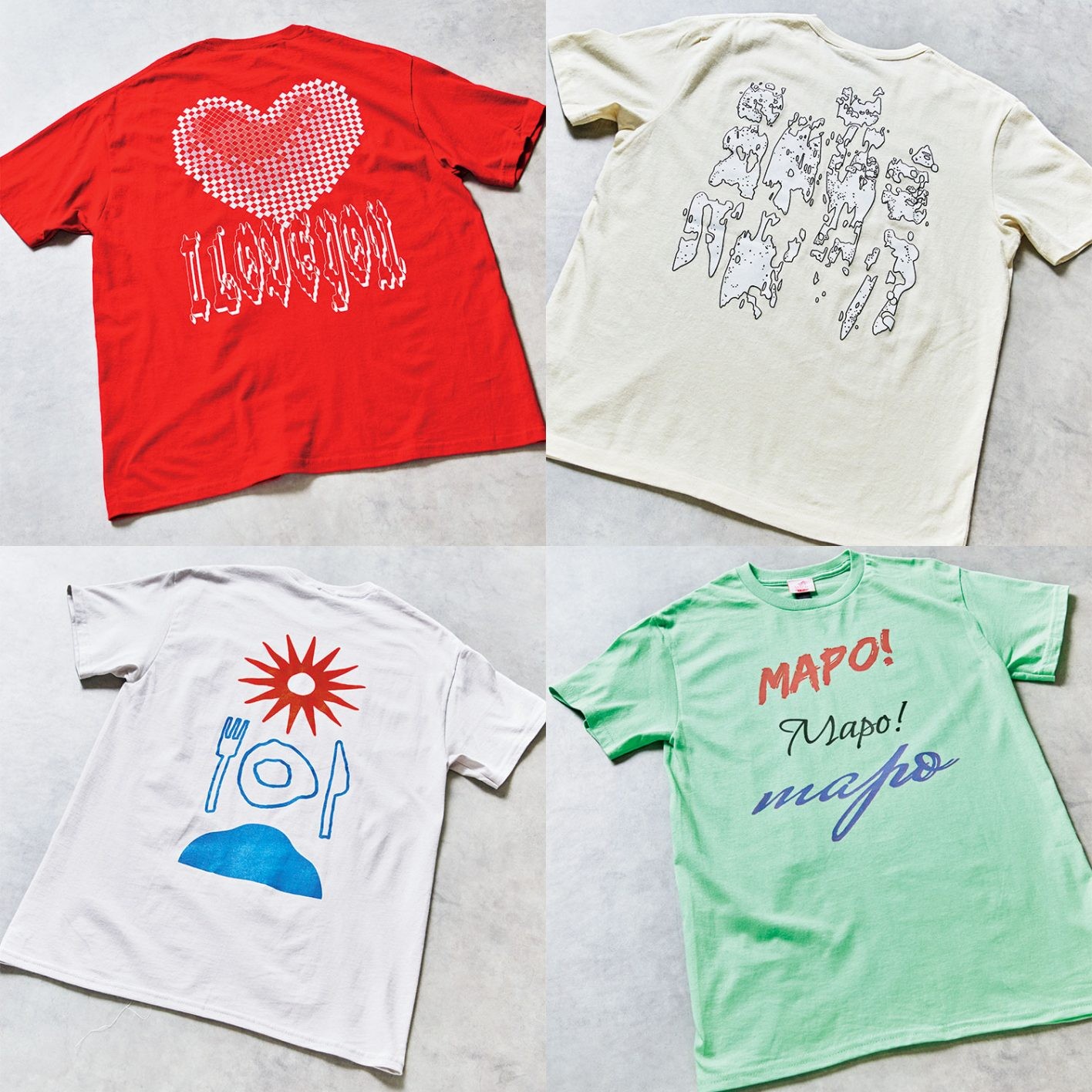 夏のTシャツ大図鑑！美味しい店はおいしい協業をしている
