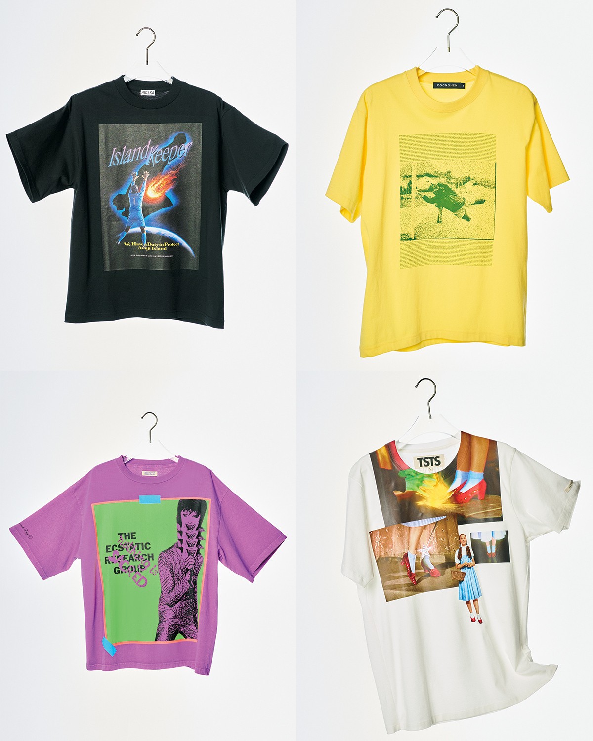 夏のTシャツ大図鑑！パワフルな人物をまとって元気をチャージ