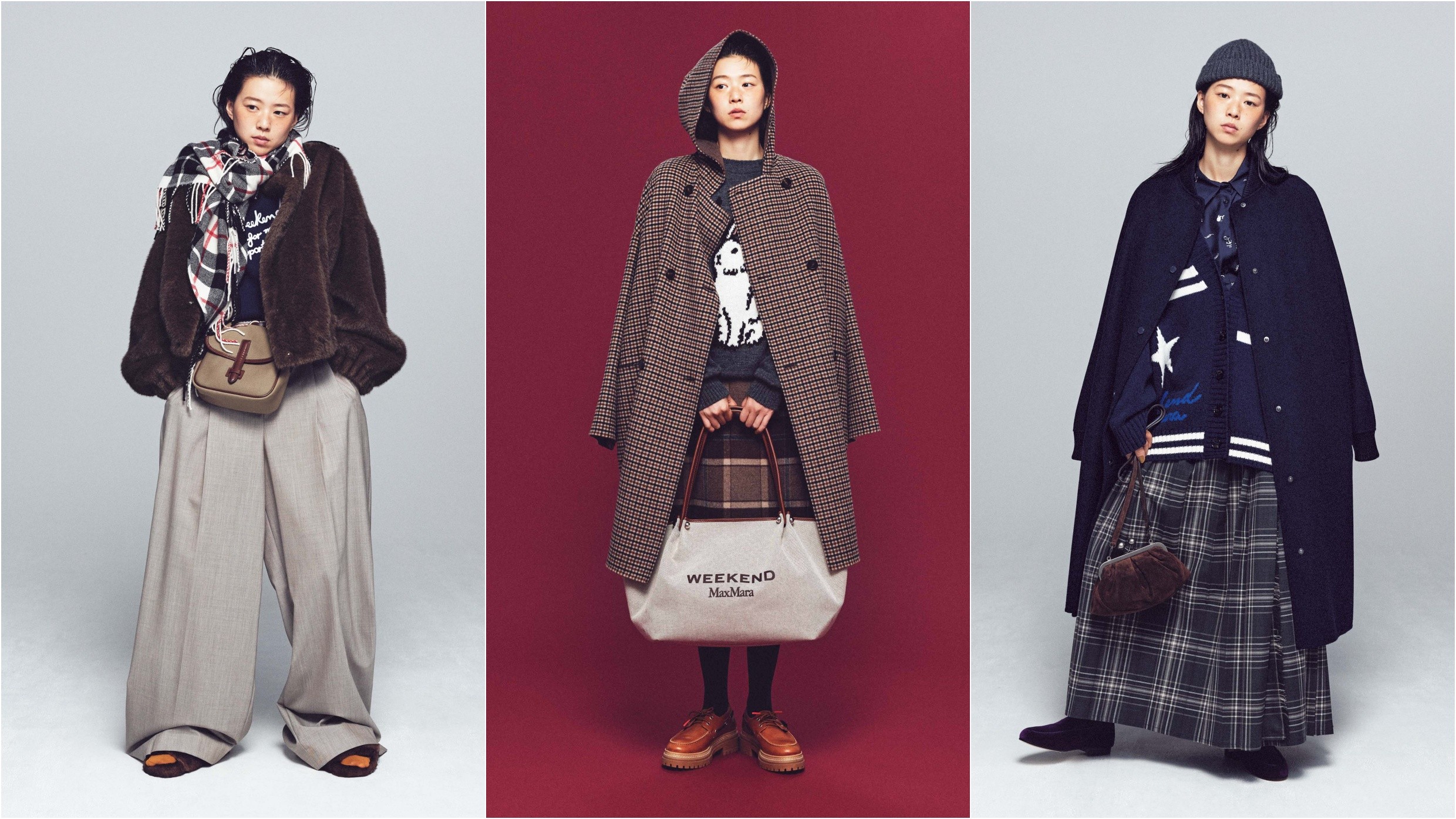 〈Weekend Max Mara〉片山友希と自由なレイヤード