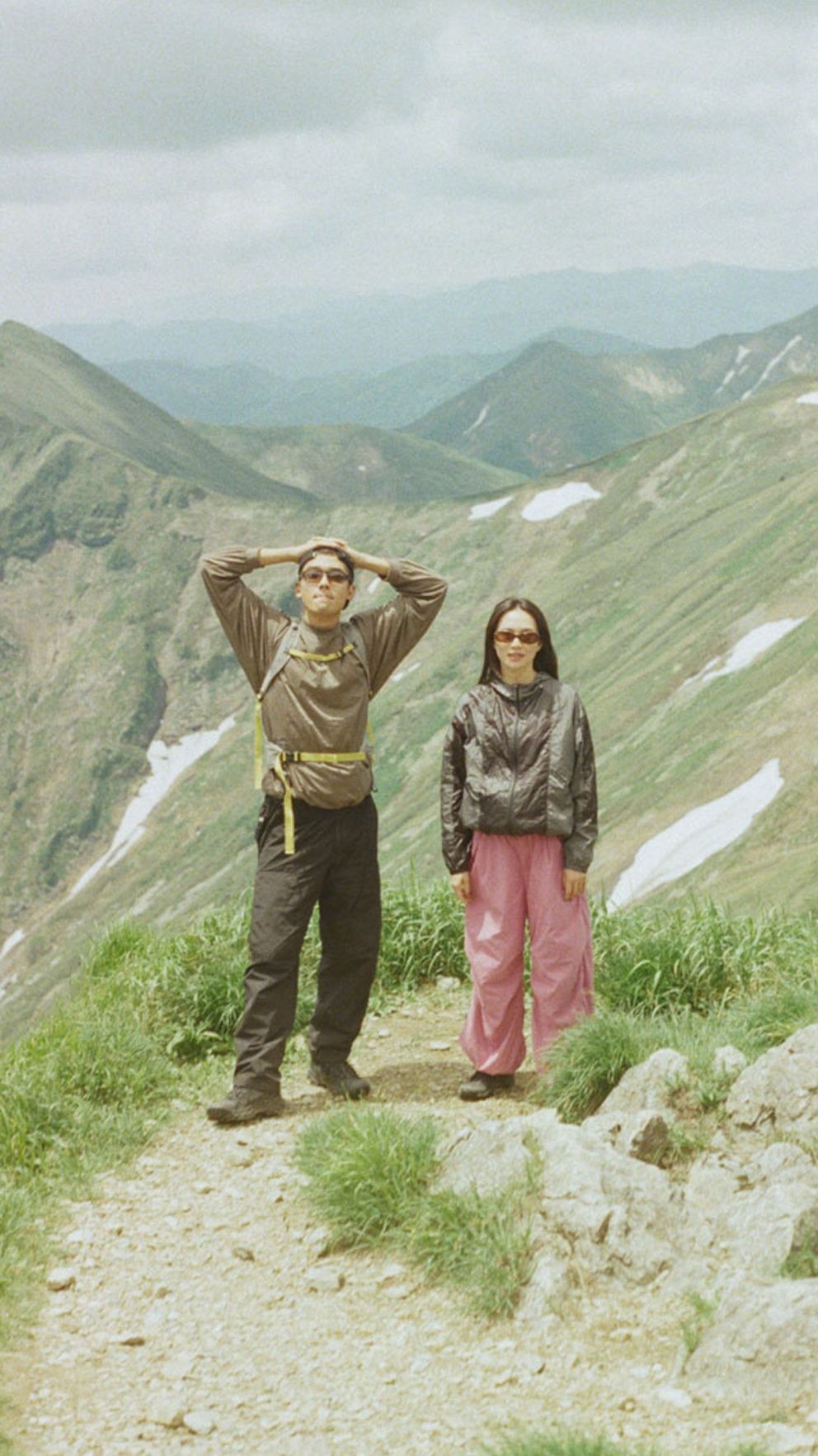 臼田あさ美＆日高由起刀、登り応え抜群の“魔の山”谷川岳へ