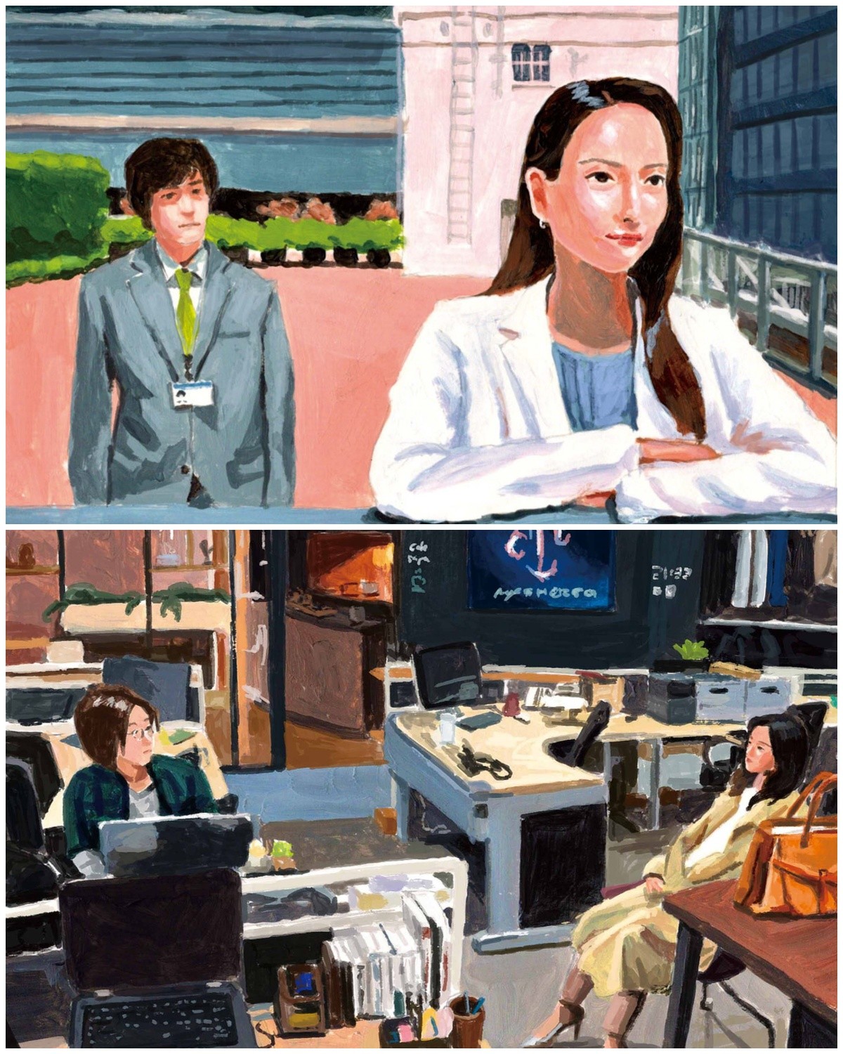 働く人の心を晴らす、お仕事ドラマのパンチライン