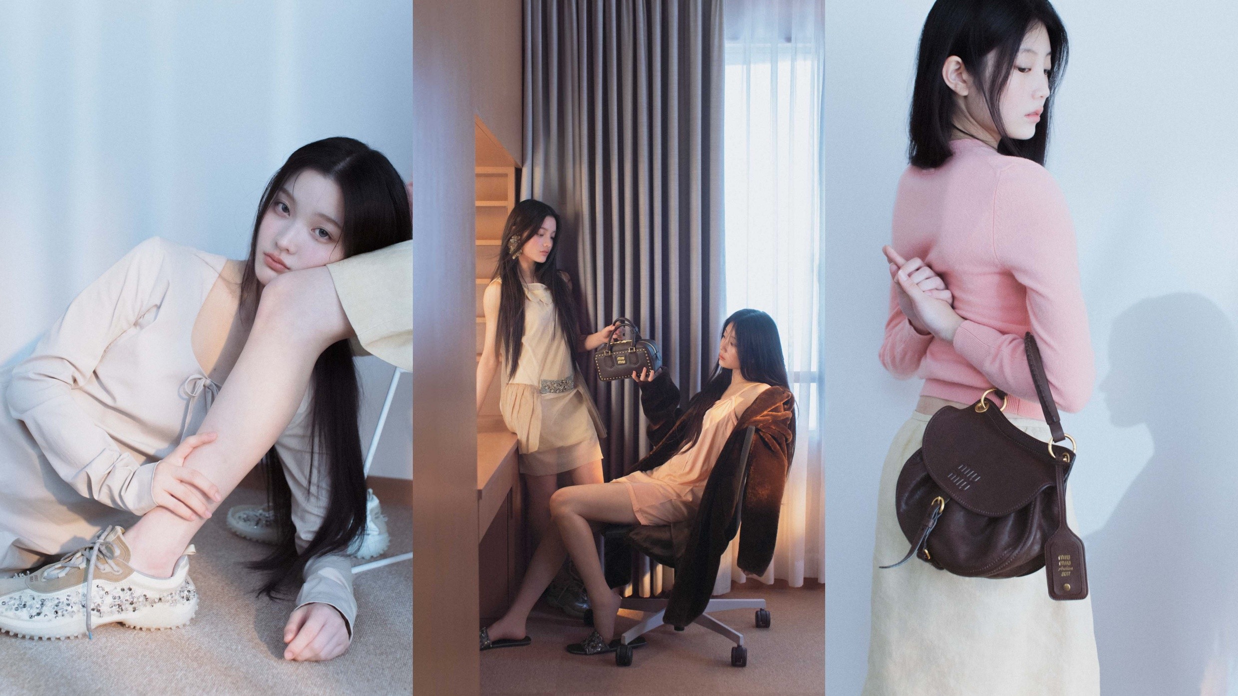 ILLIT・WONHEE ＆ IROHA meet〈MIU MIU〉