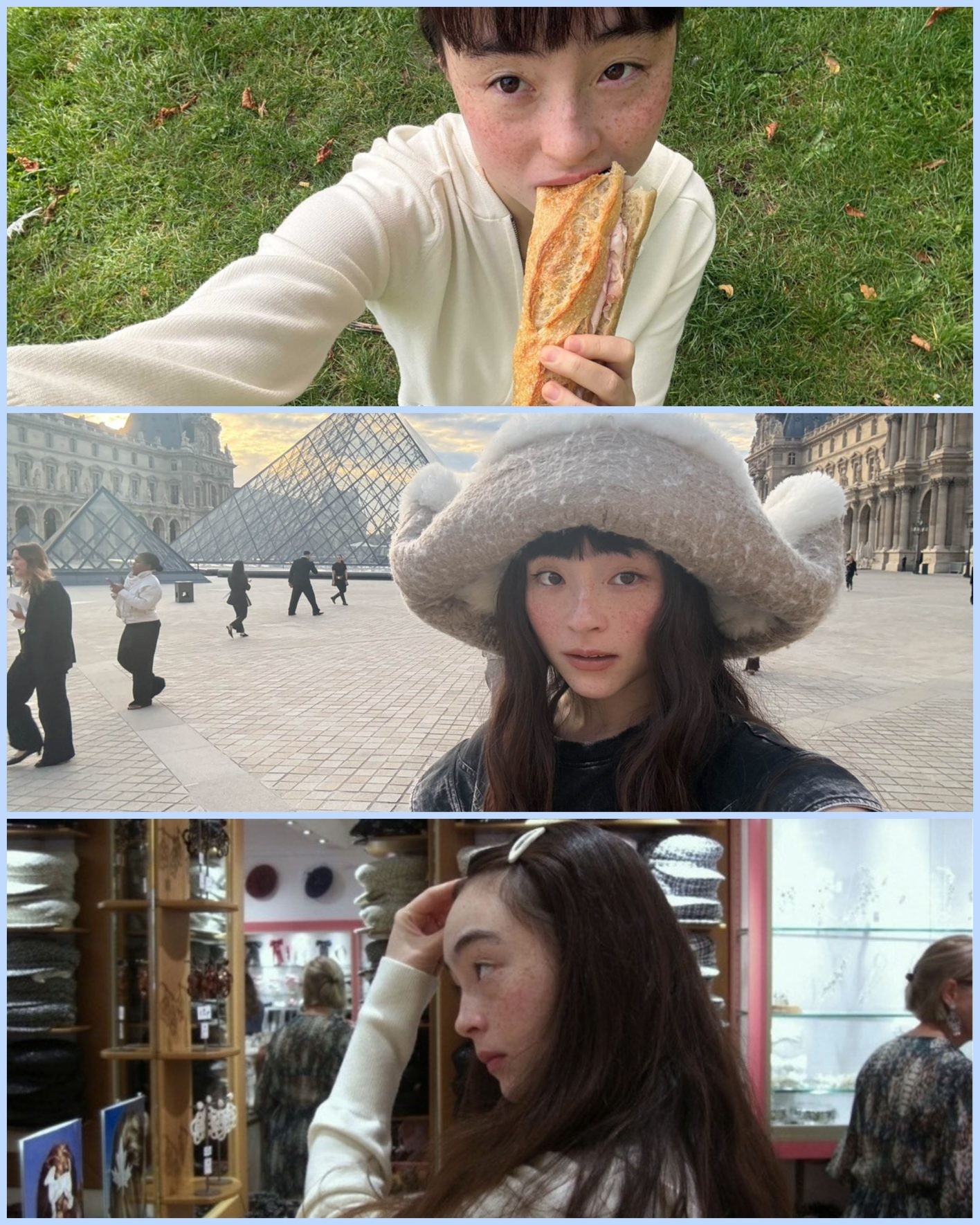 モトーラ世理奈のパリ滞在記。〈ルイ・ヴィトン〉2027年春夏ウィメンズコレクションへ！