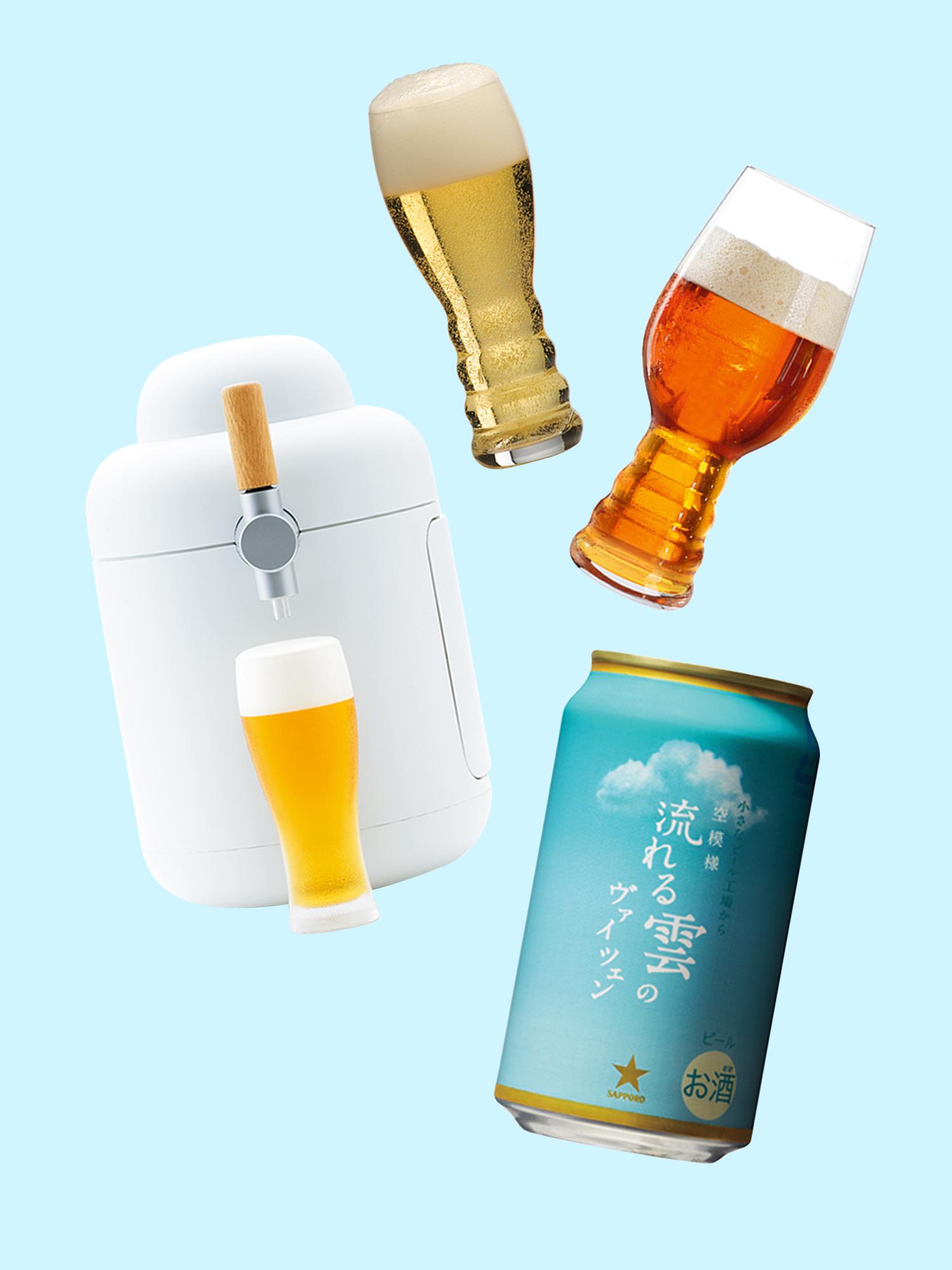 夏だ！ビールだ！！乾いた喉にグビグビグビっと。GINZAお勧めビール3選「ネット限定」「専用グラス」「自宅で生」