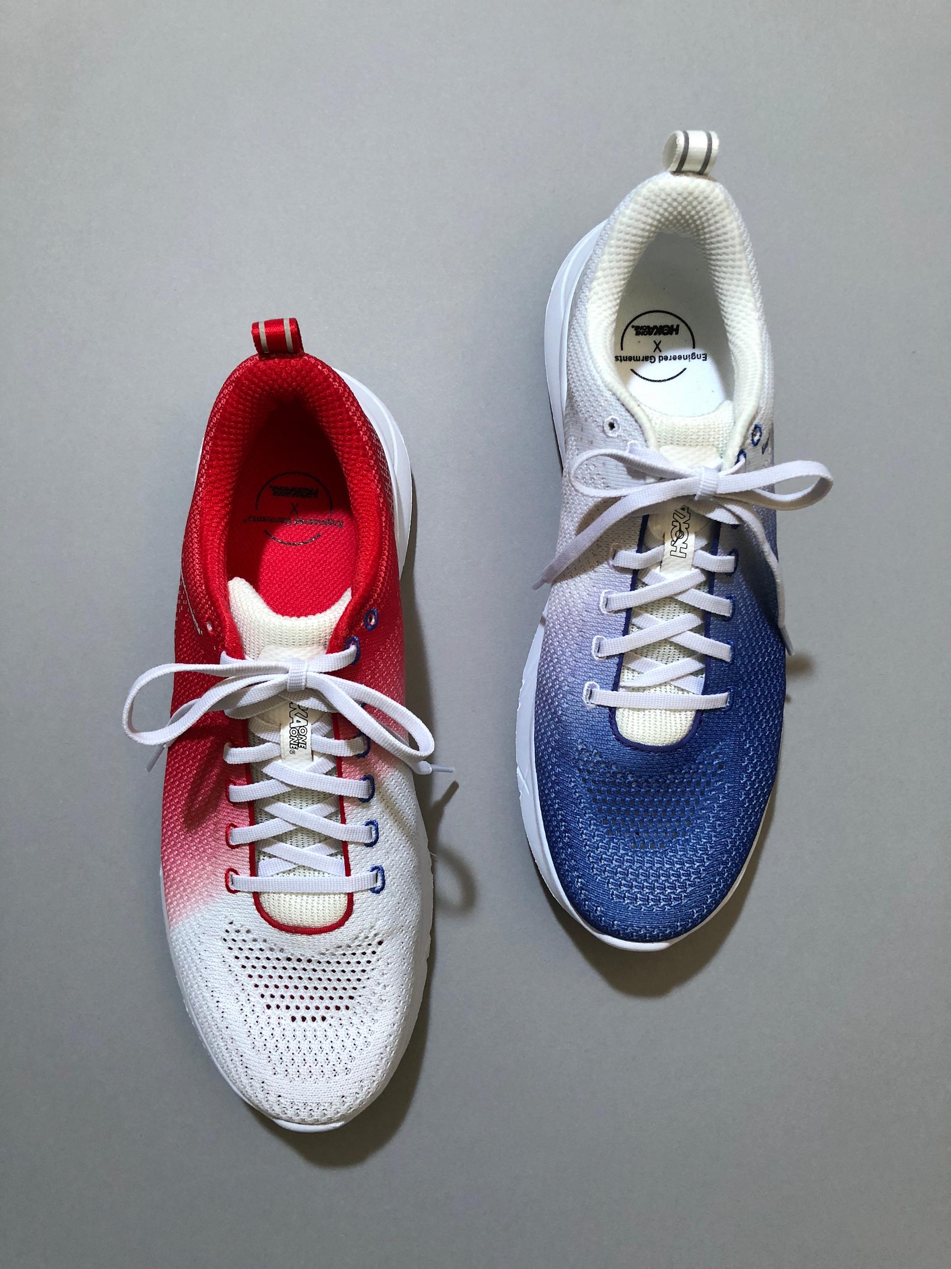 今月のWANT! 声に出して読みたいブランド!?〈ホカ オネオネ〉と〈エンジニアドガーメンツ〉のコラボシューズ