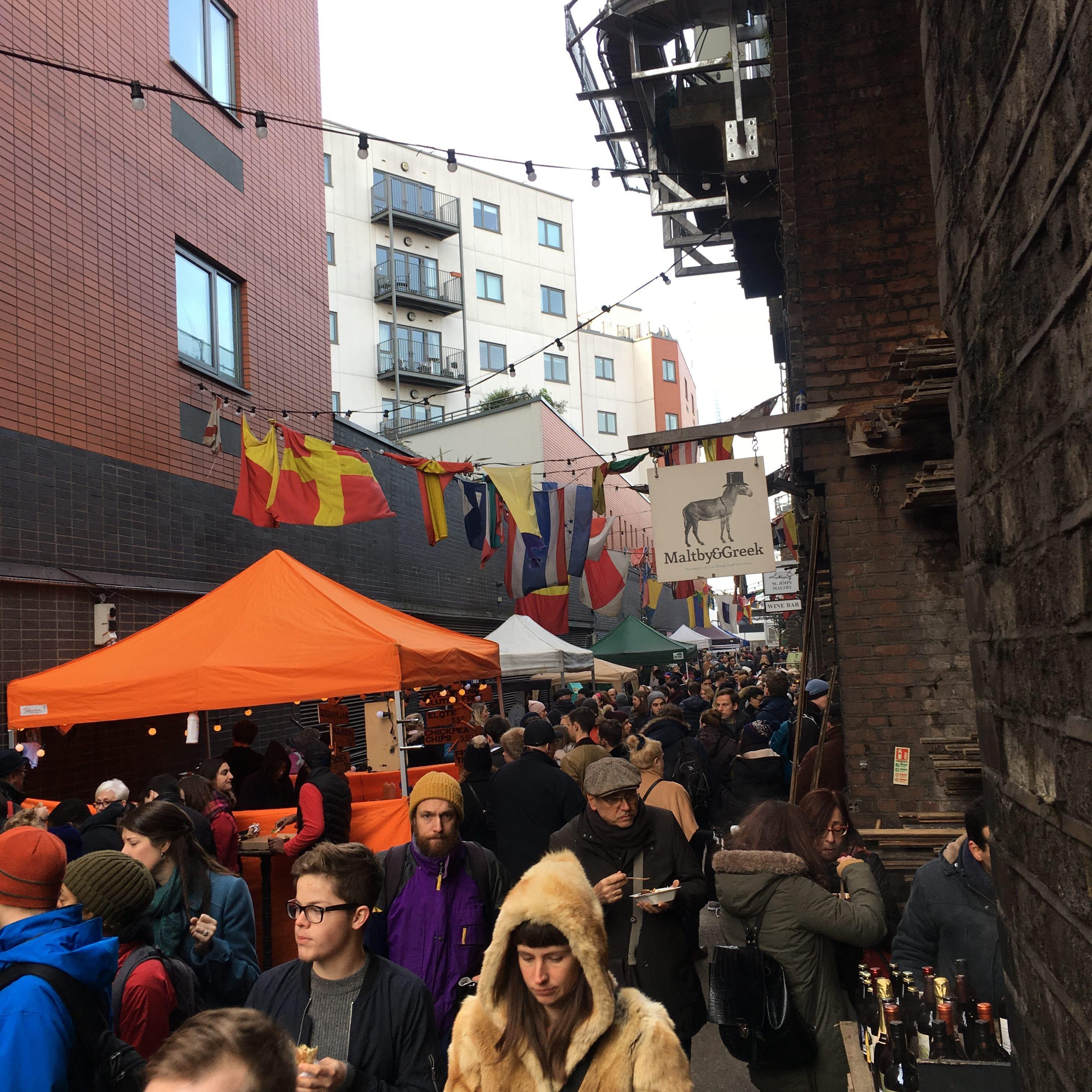 ロンドンのストリートフード