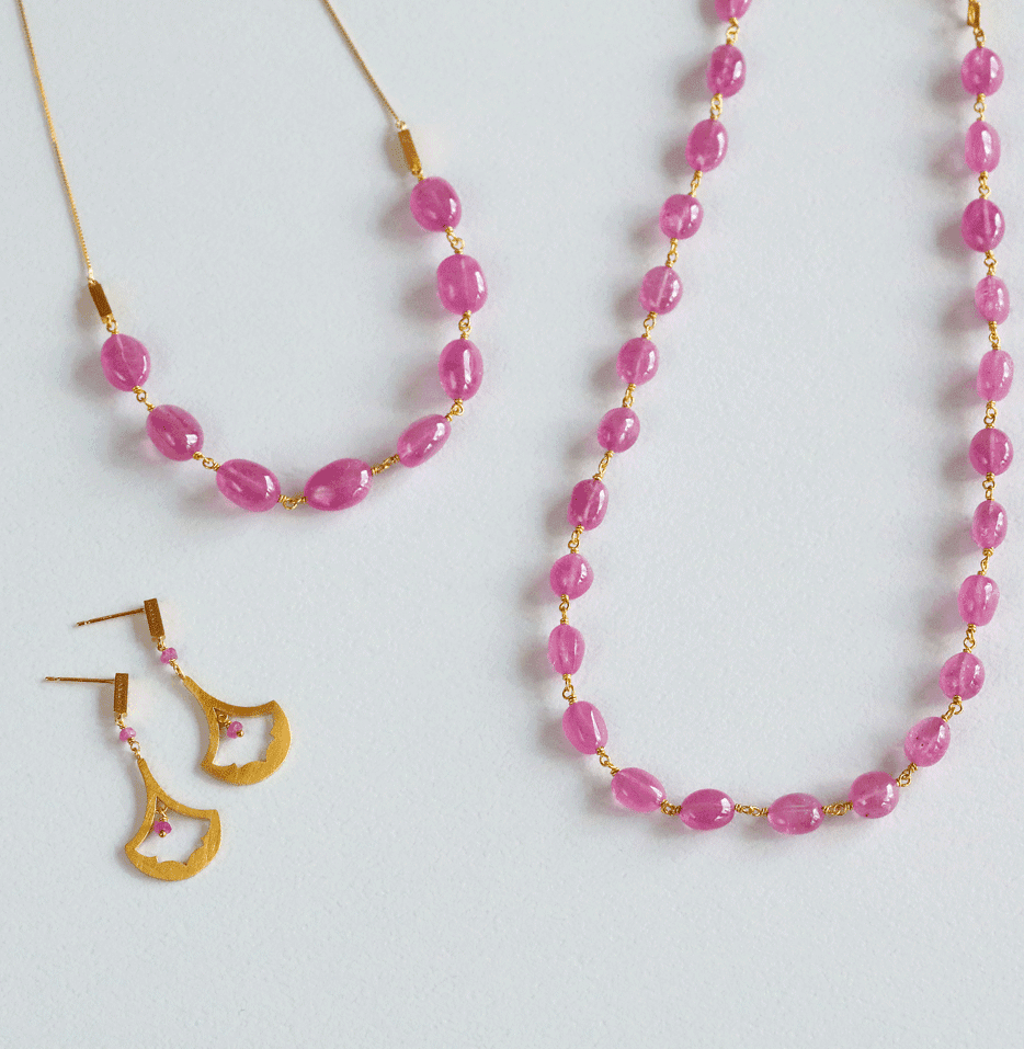 惹きつけるジュエリー、ハスナの期間限定ショップ