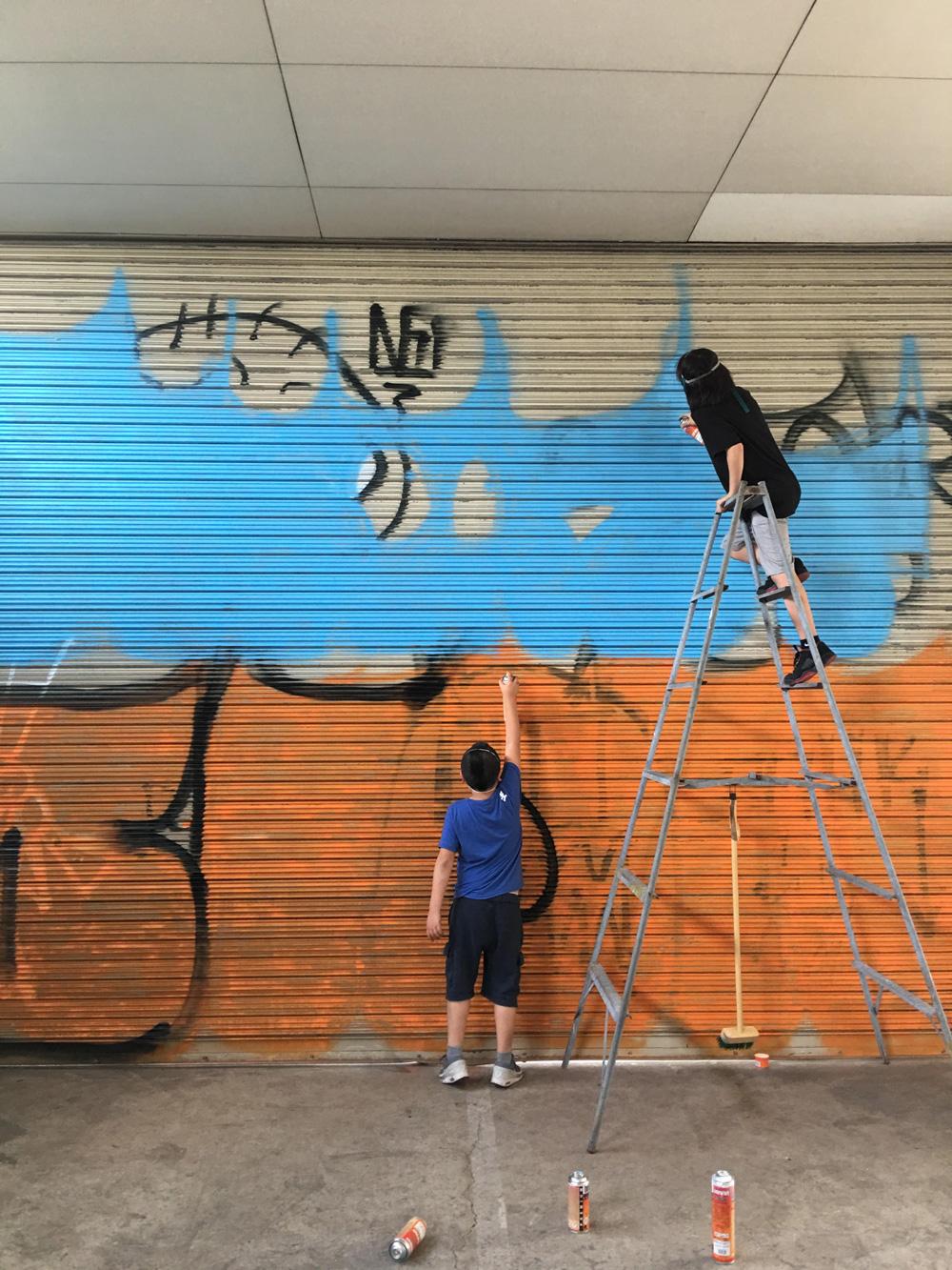 13歳と16歳のグラフィティ・ライターSHART&BAHK現る。コクブユウ、俺の端っこ趣味 vol.1