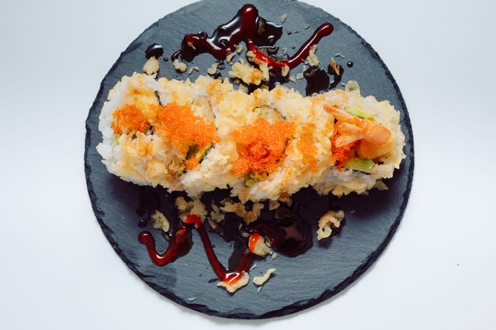 エビ天のカリフォルニアロール