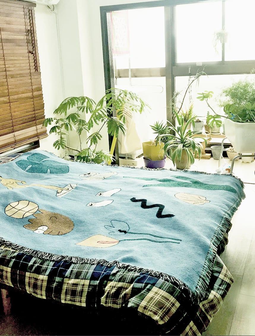 私と部屋 vol.1 自然光いっぱいのワンルームで、植物たちと朝を迎える。ーサトウリカコさん