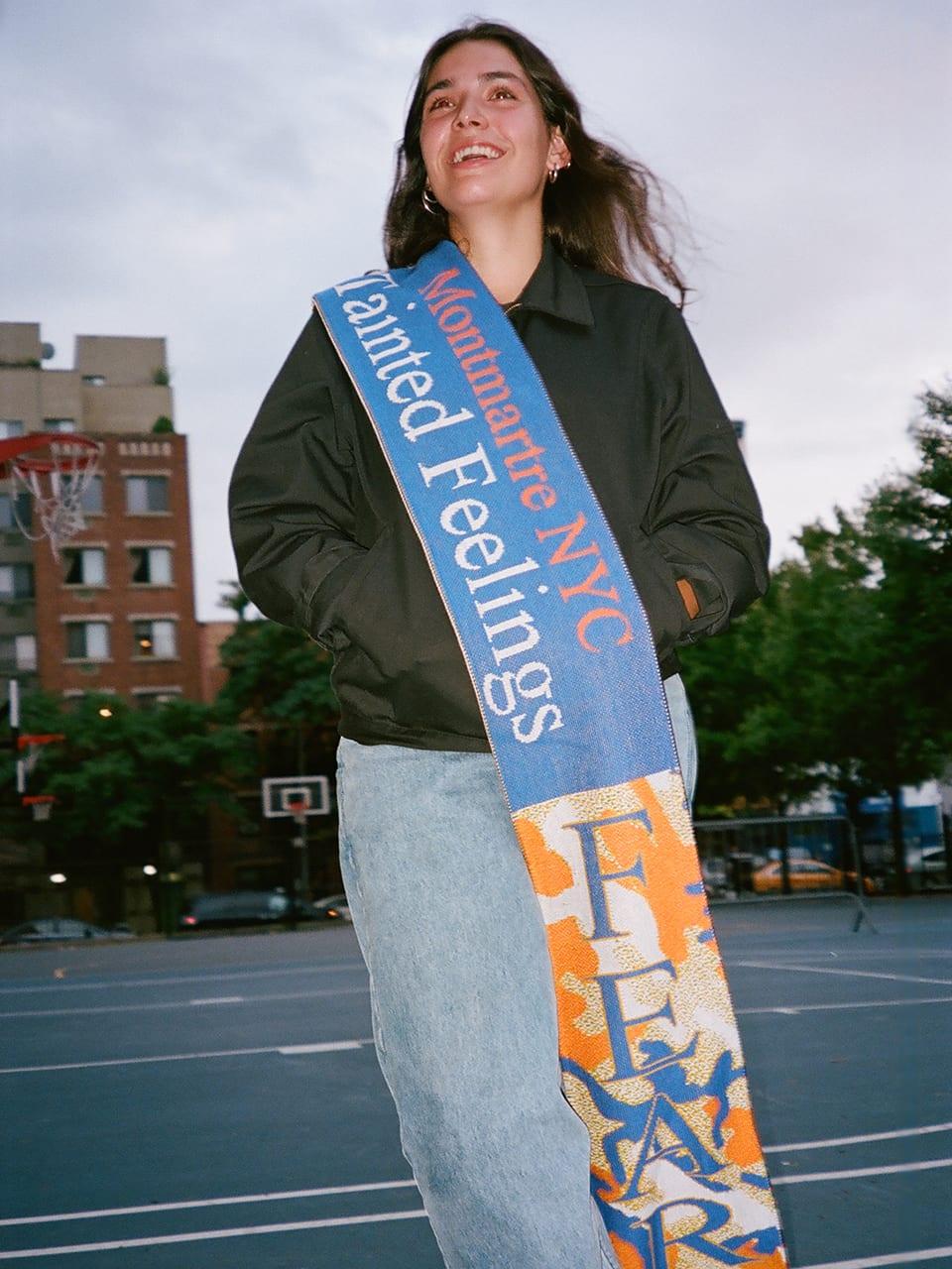 モンマルトルのロングスカーフ