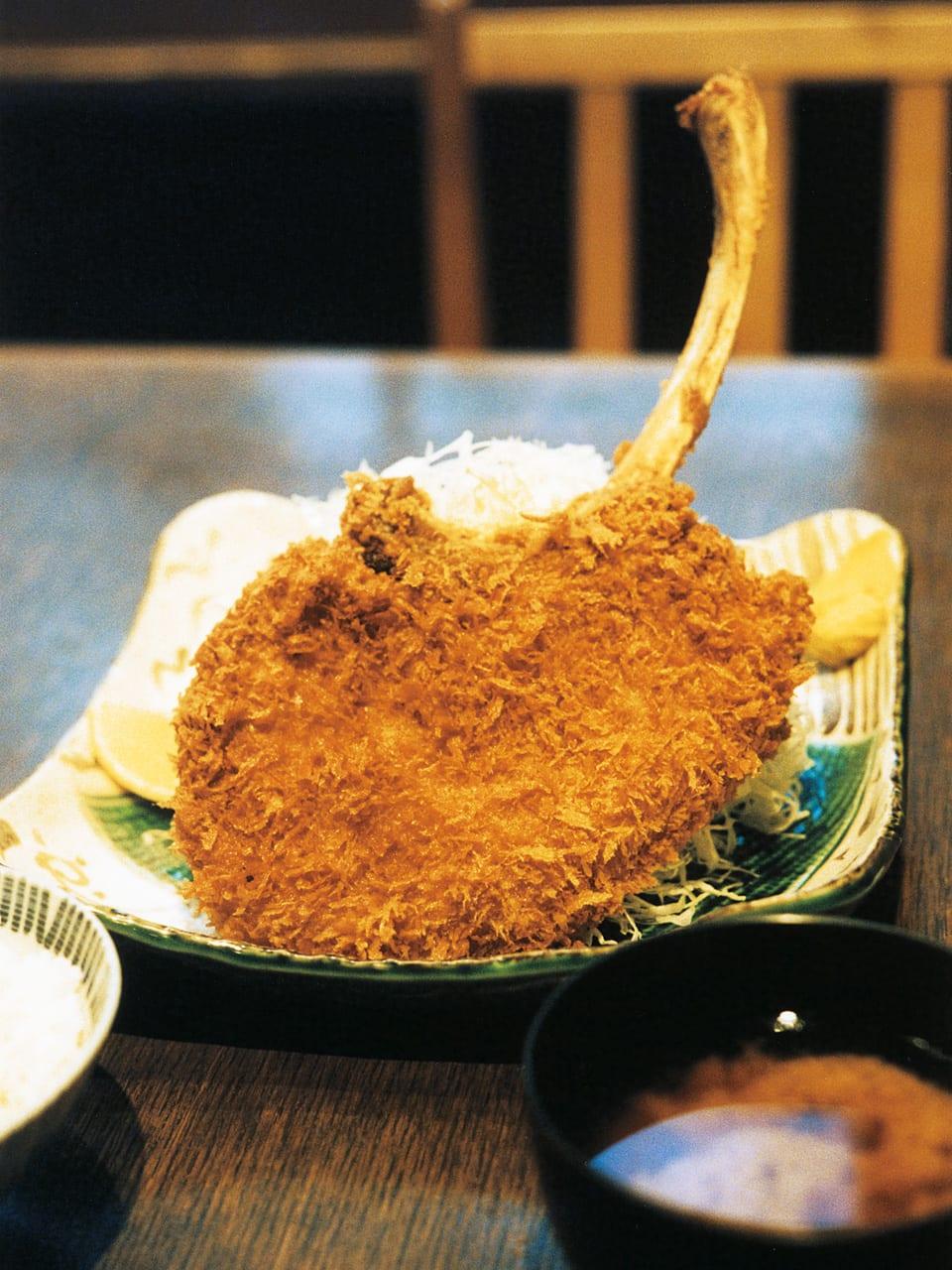 骨付ロースとんかつ