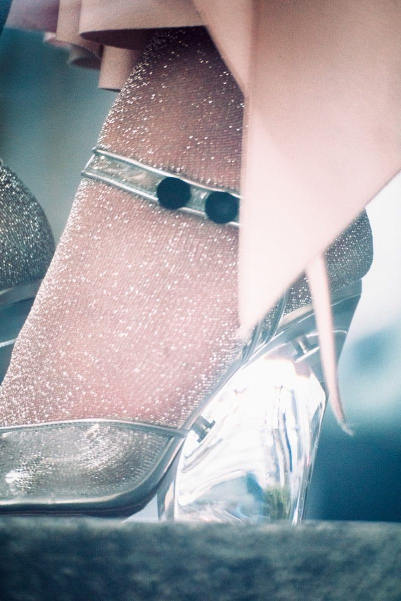 マークジェイクブスのPVCのウェッジサンダル