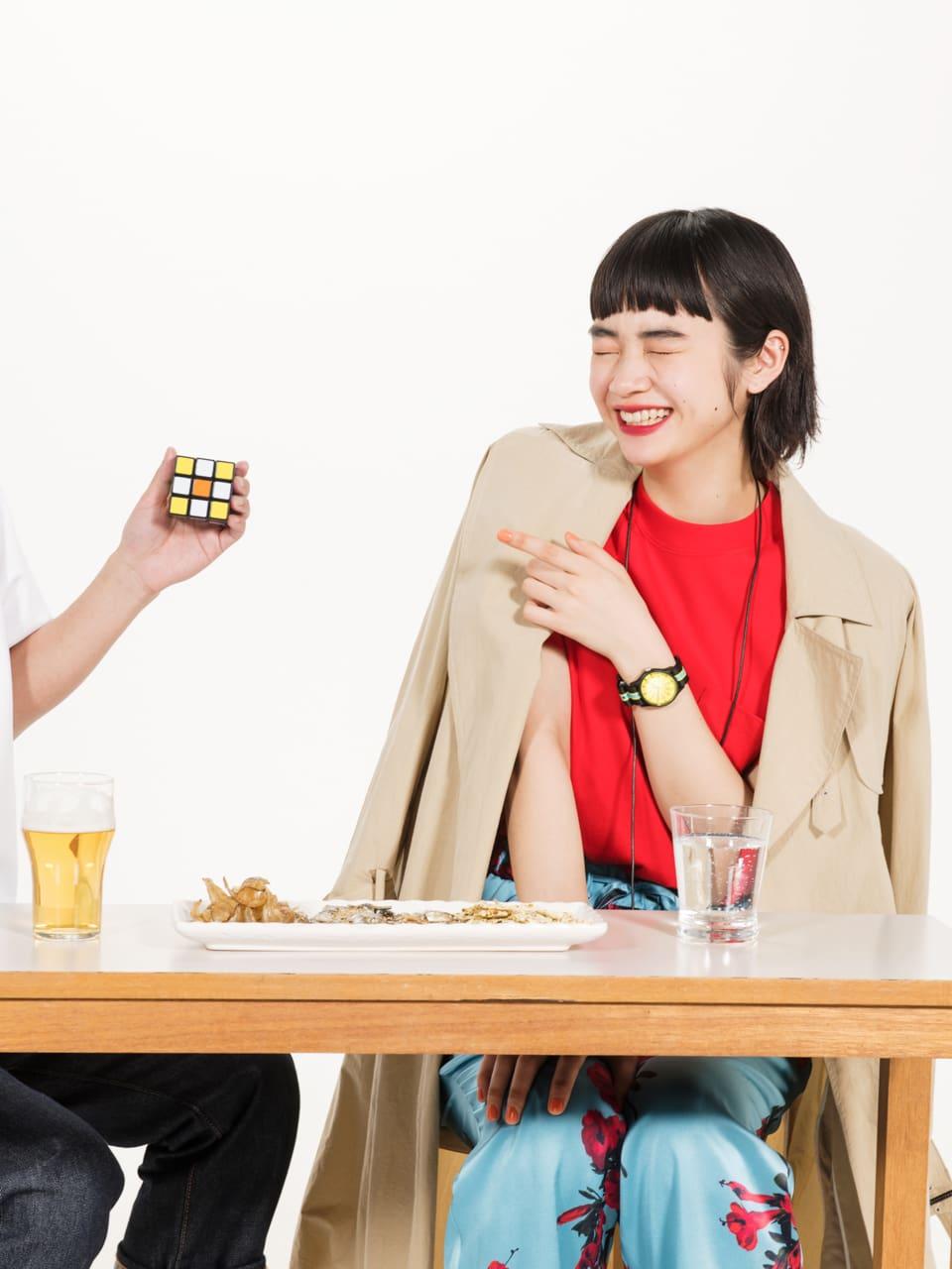 ルービックキューブ 花