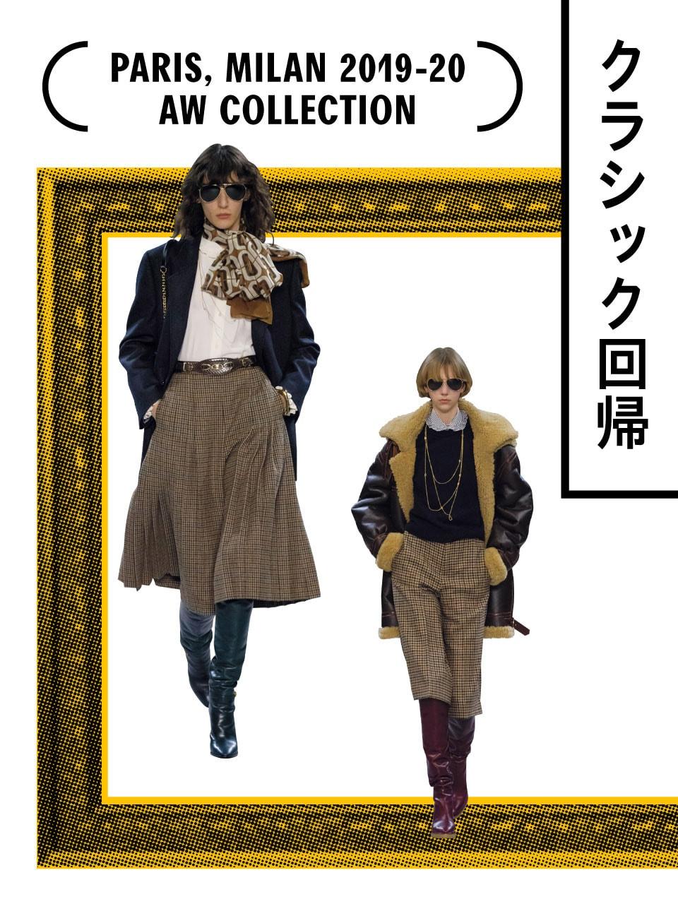 パリ、ミラノ2019AWコレクション