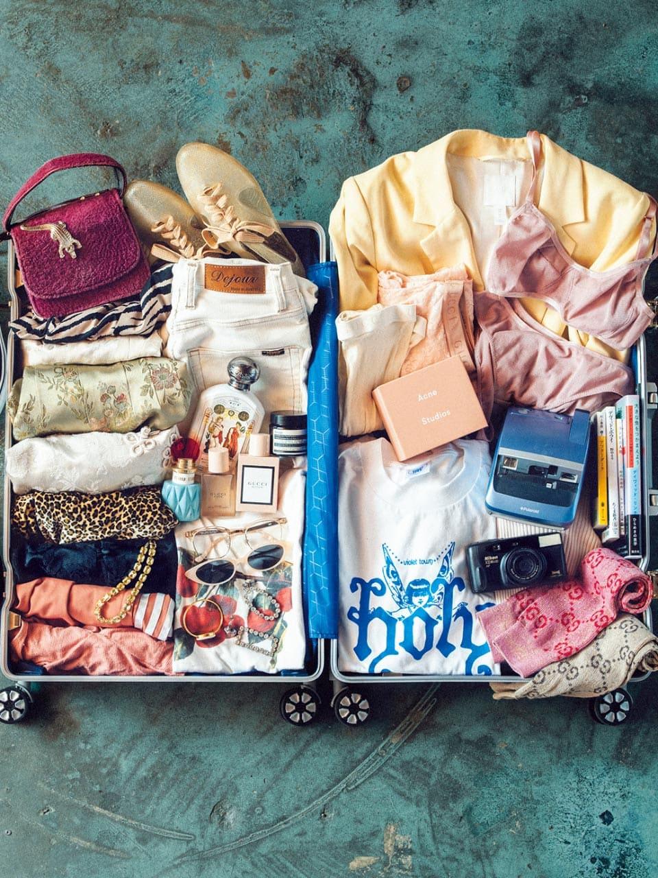 yukikaさんのスーツケースの中身