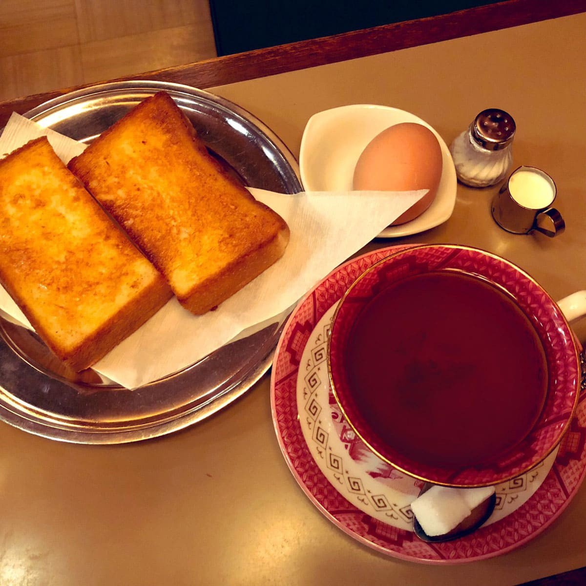 六曜社珈琲店のモーニングセット - Slide:1