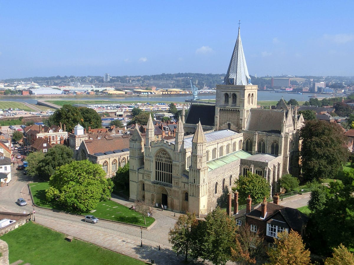 ロチェスターのお城と街並み - Slide:9