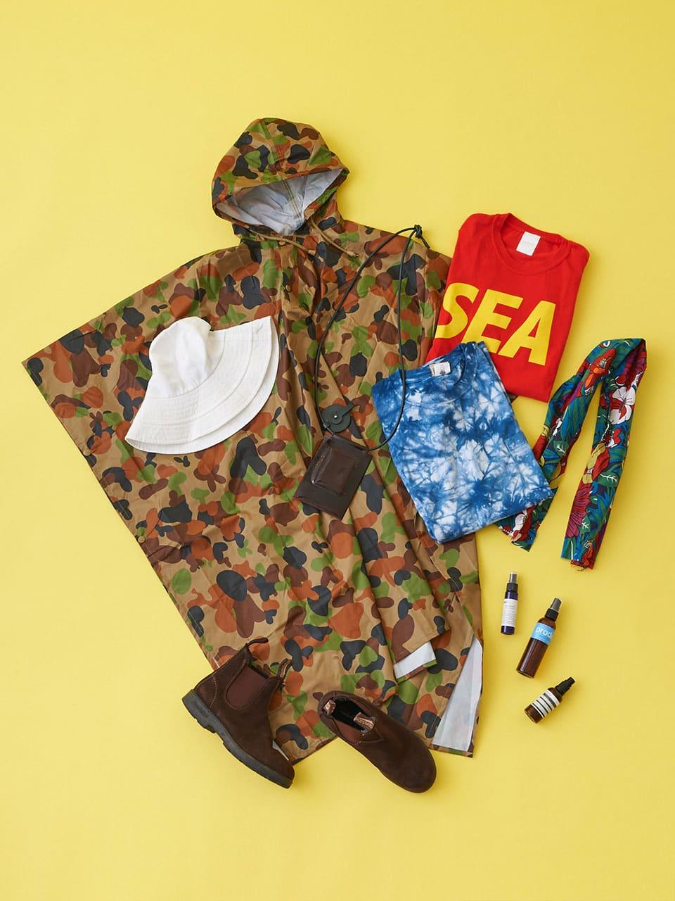 清水萌香さんのフジロック準備