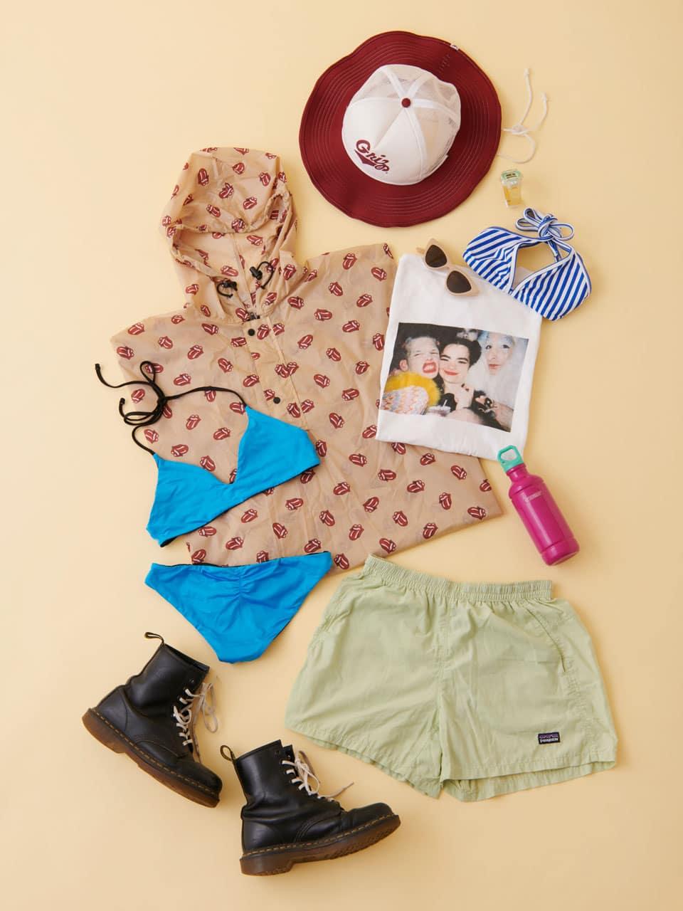 サトウリカコさんのフジロック準備