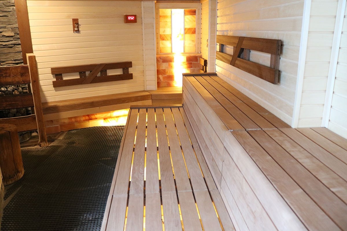 スカイスパ横浜 サウナ室 - Slide:2