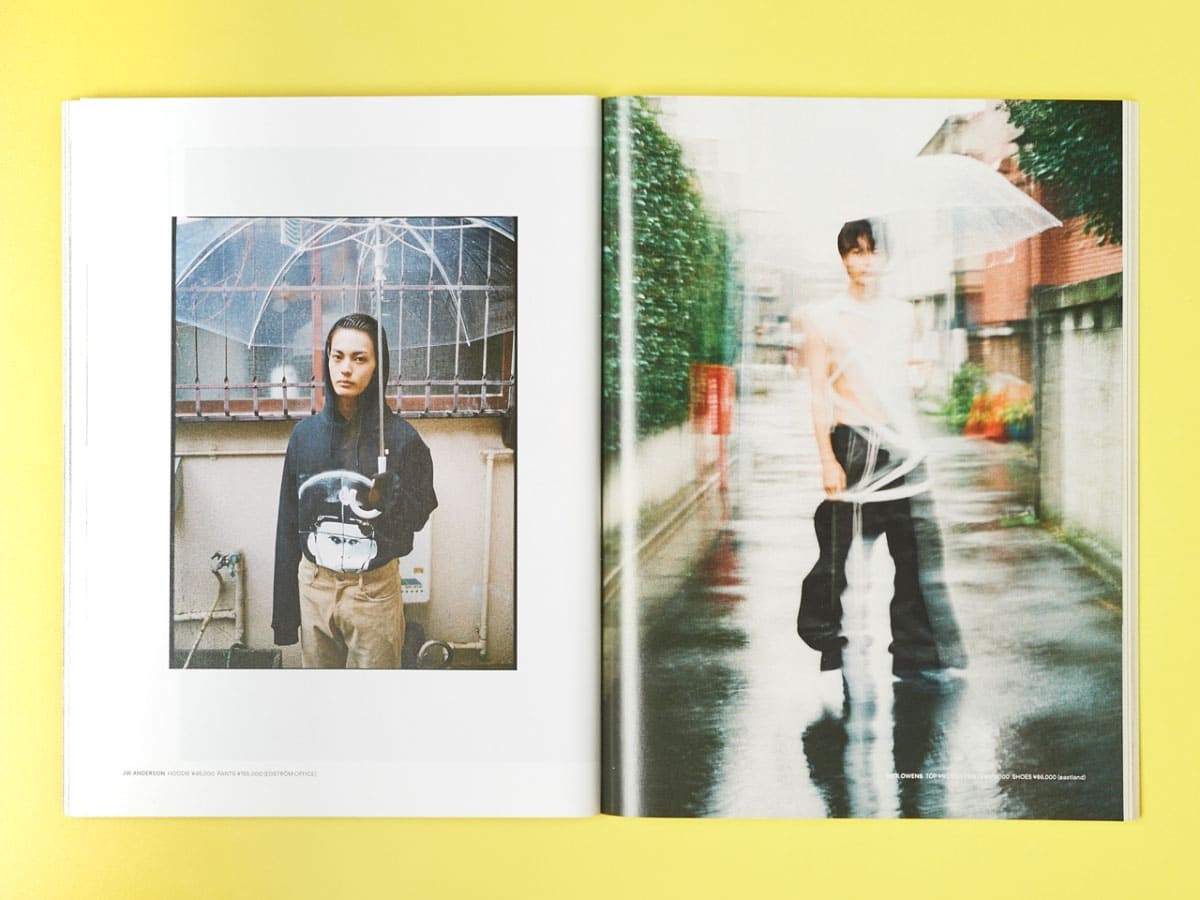 VOSTOK 見開き ファッションストーリー - Slide:1