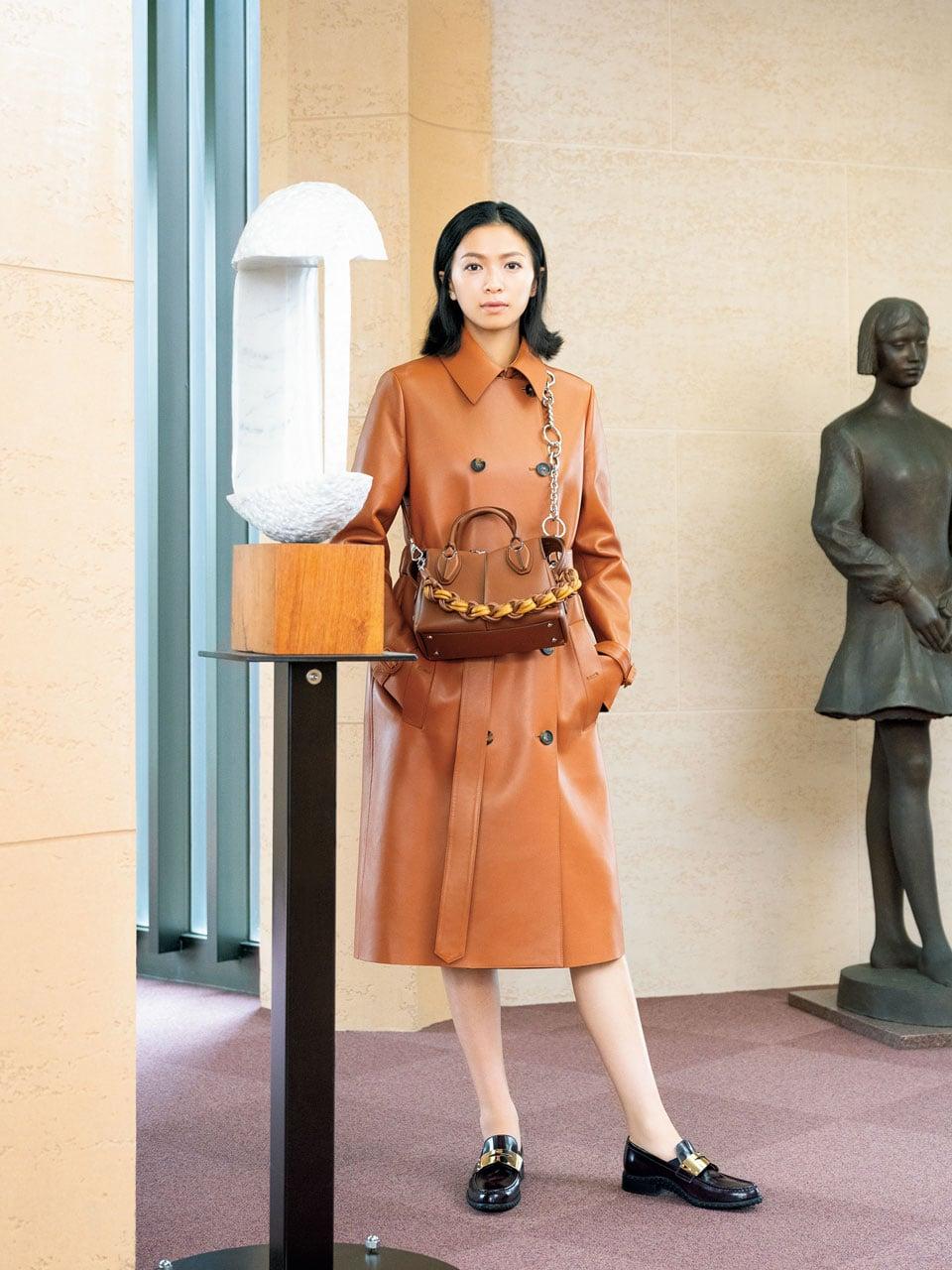 榮倉奈々とトッズのバッグ