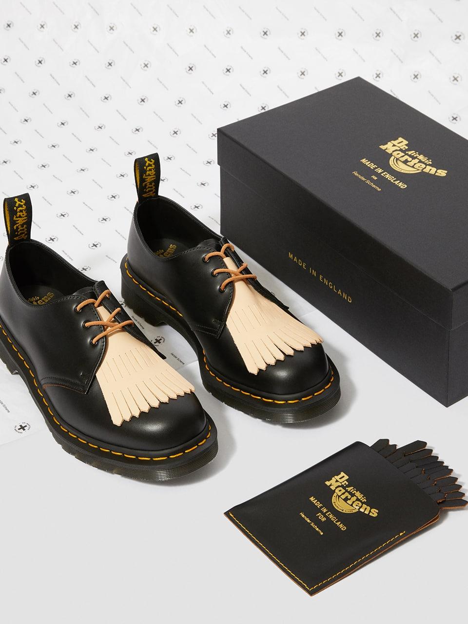 エンダースキーマ × ドクターマーチンが初コラボ!定番なのに全く新しい2つのシューズ