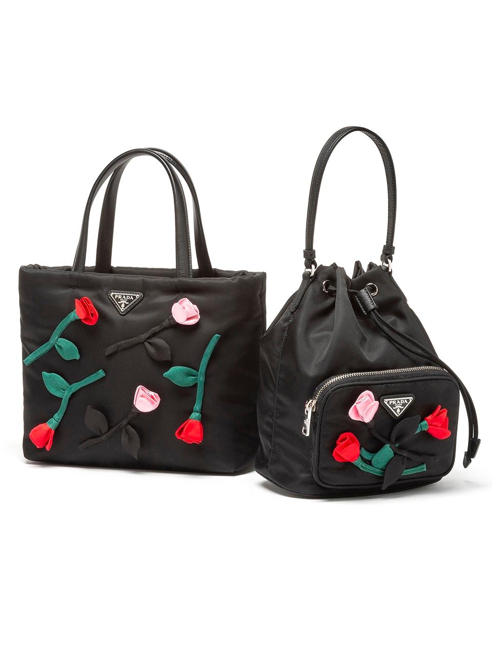 PRADA 立体的な花が咲き誇る新作バッグ 日本とハワイ限定で発売