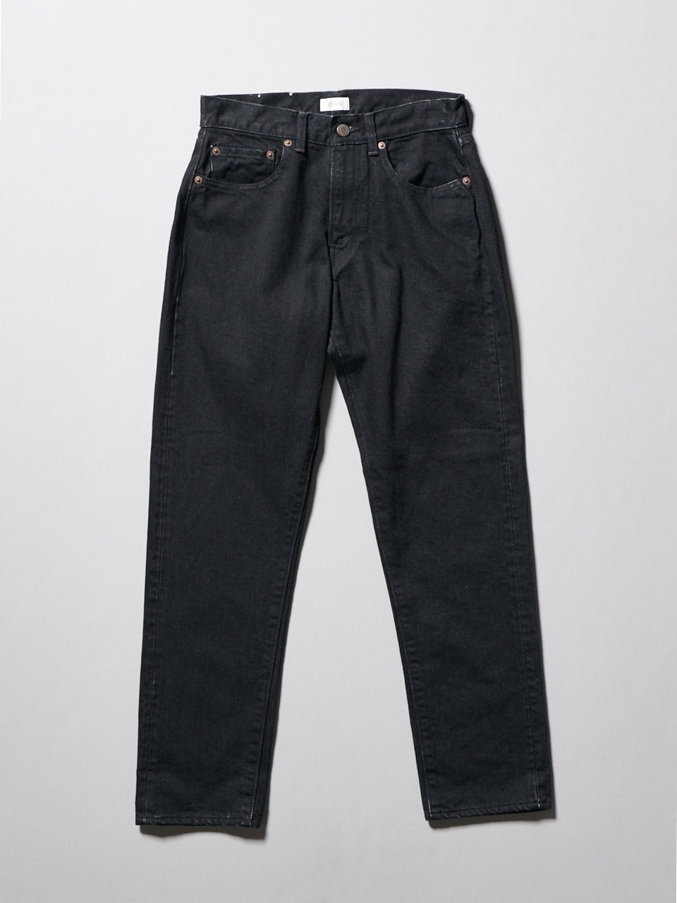 黒のスタンダード ファッション ジーンズ - Slide:3
