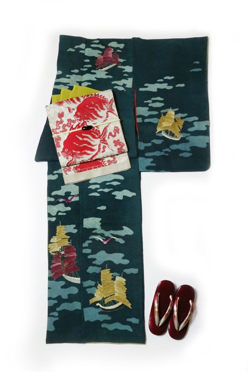 お正月には着物を♡“おめでたい”をたっぷり詰め込んだ文様の世界 - Slide:1