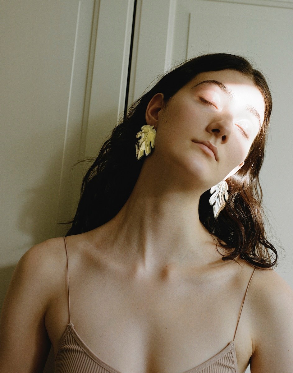 フォーヴィレイム ジュエリー イチジクの葉 エシカル サスティナブル イヤリング 自然環境 モアトゥリーズ - Slide:6