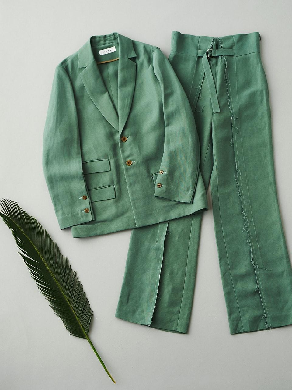 クワギ、quwagi、ジャケット、パンツ