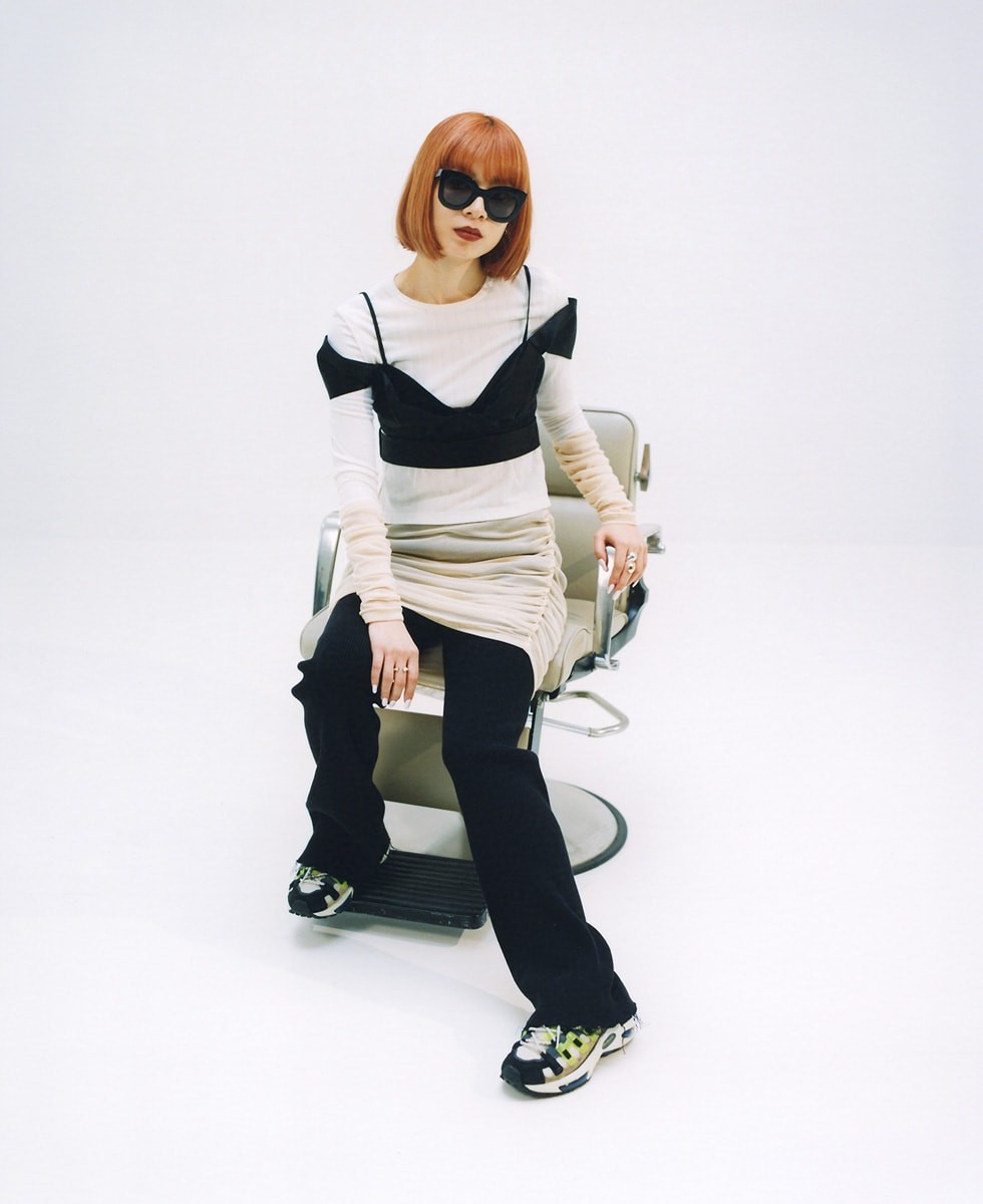 とんだ林蘭さんのスタイリング その2 - Slide:1