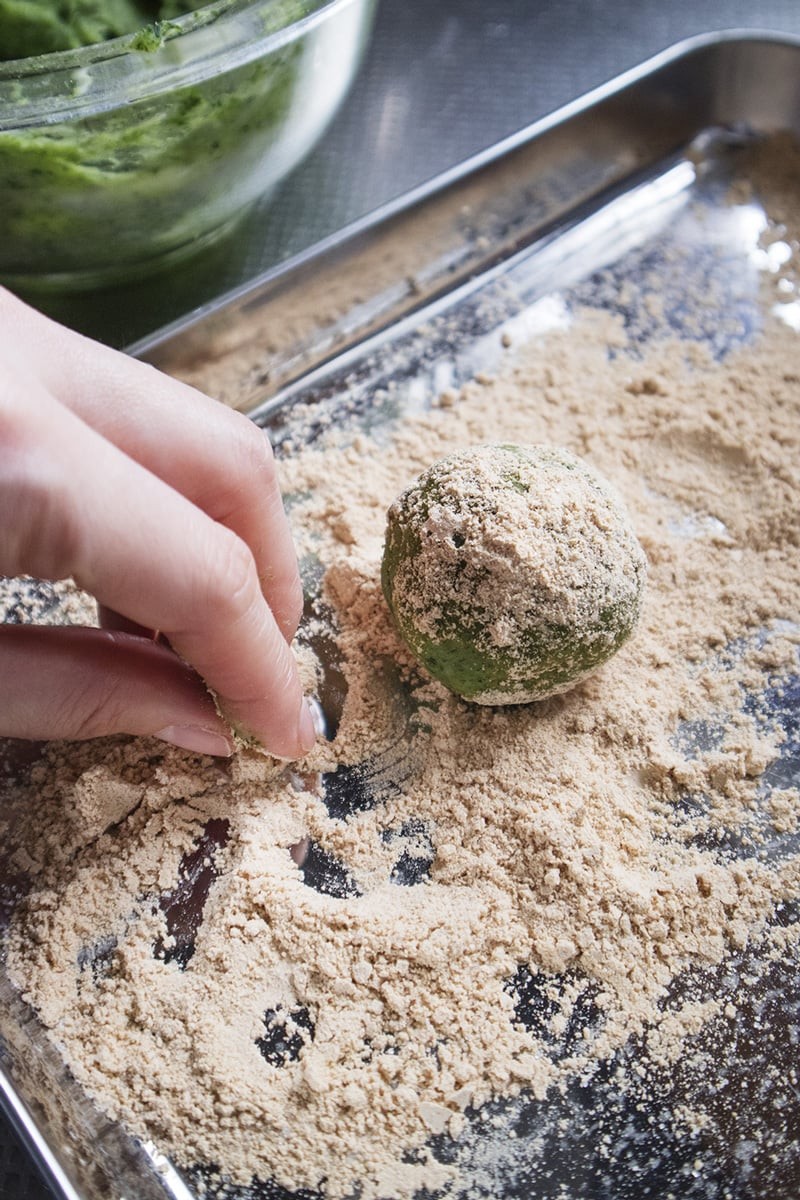 ヨモギで作る自家製草もちレシピ - Slide:9