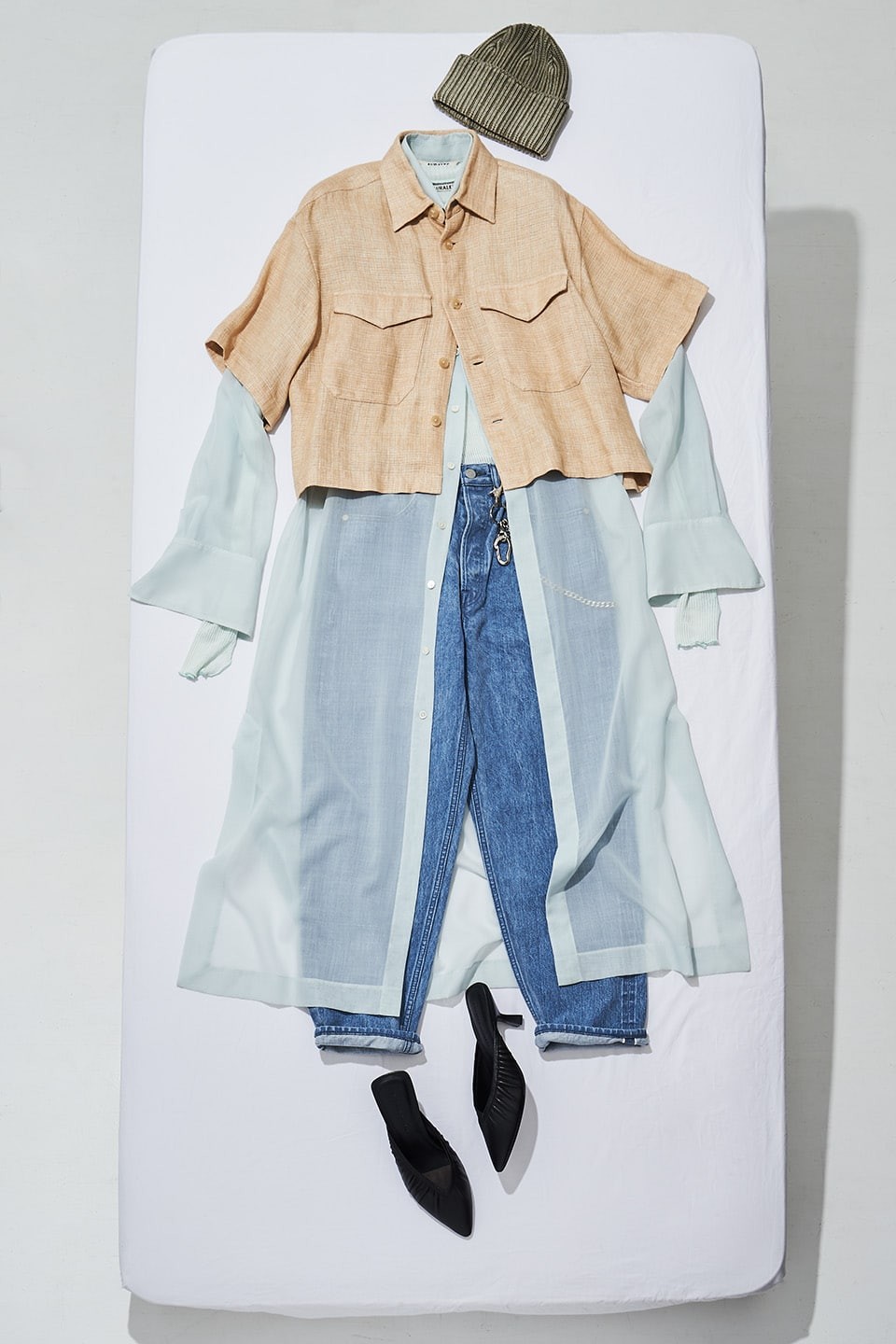 セットアップをフル活用!着回しスタイリング4選 - Slide:3