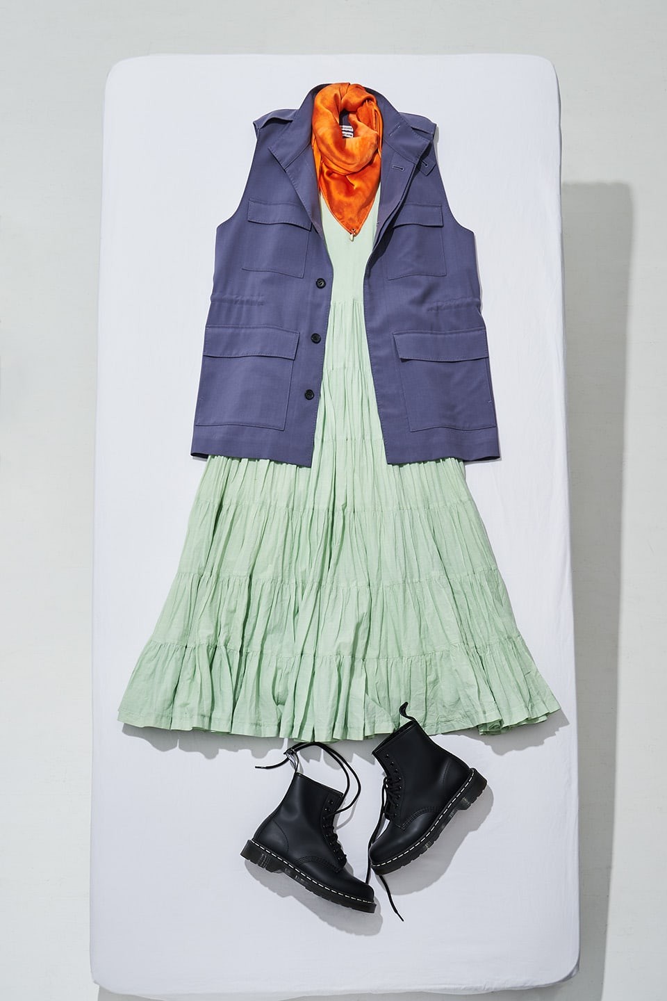 セットアップをフル活用!着回しスタイリング4選 - Slide:4