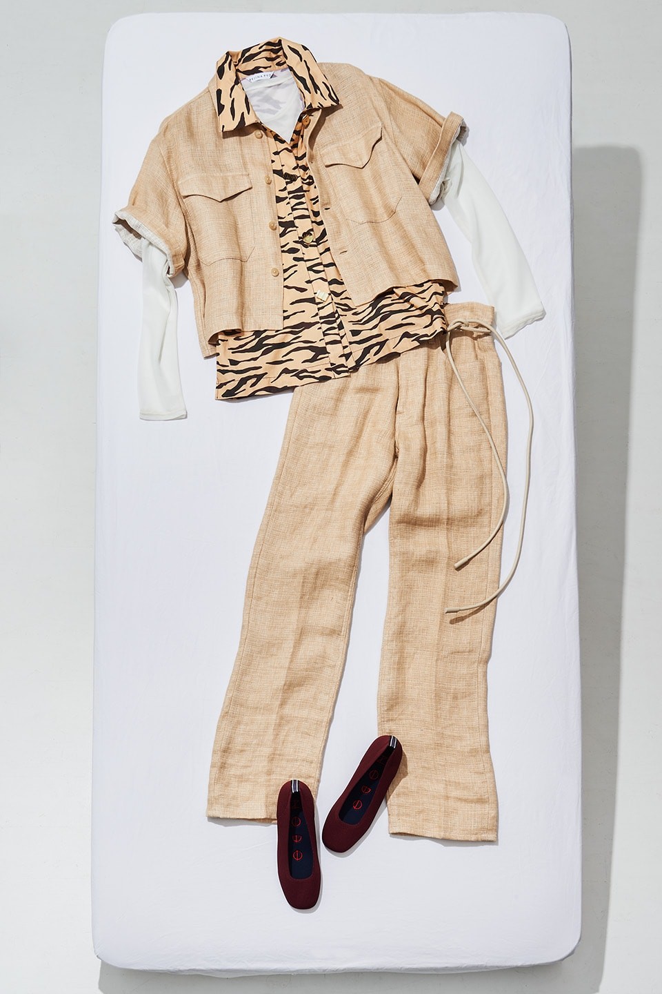 セットアップをフル活用!着回しスタイリング4選 - Slide:2