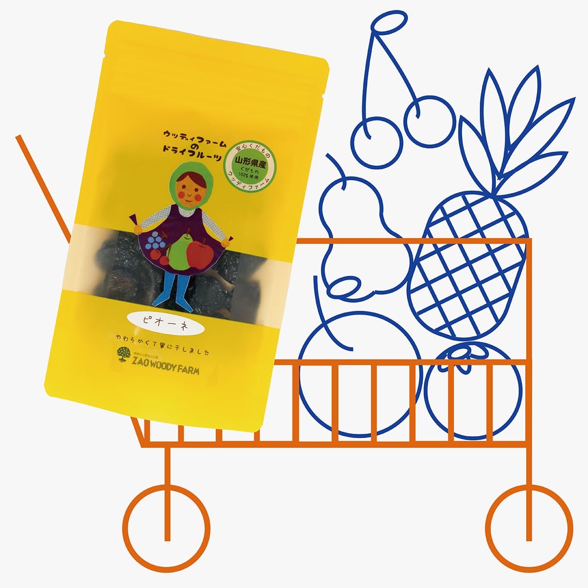 オンラインで買い物|フード|鈴木純子さん|渡辺紀子さん|ウッディファームのドライフルーツ - Slide:5