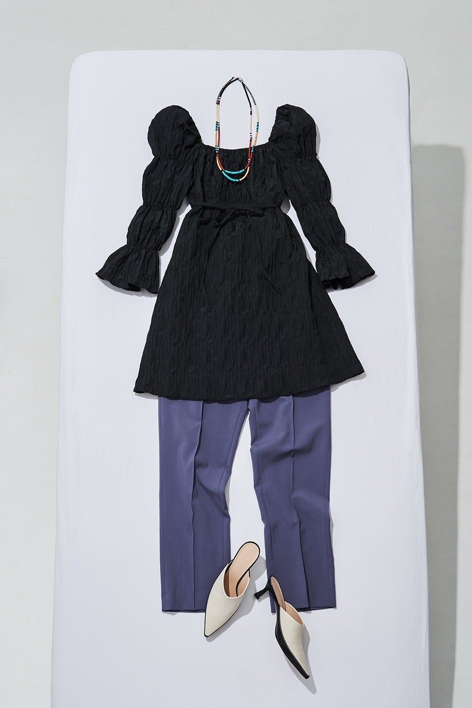 セットアップをフル活用!着回しスタイリング4選 - Slide:3