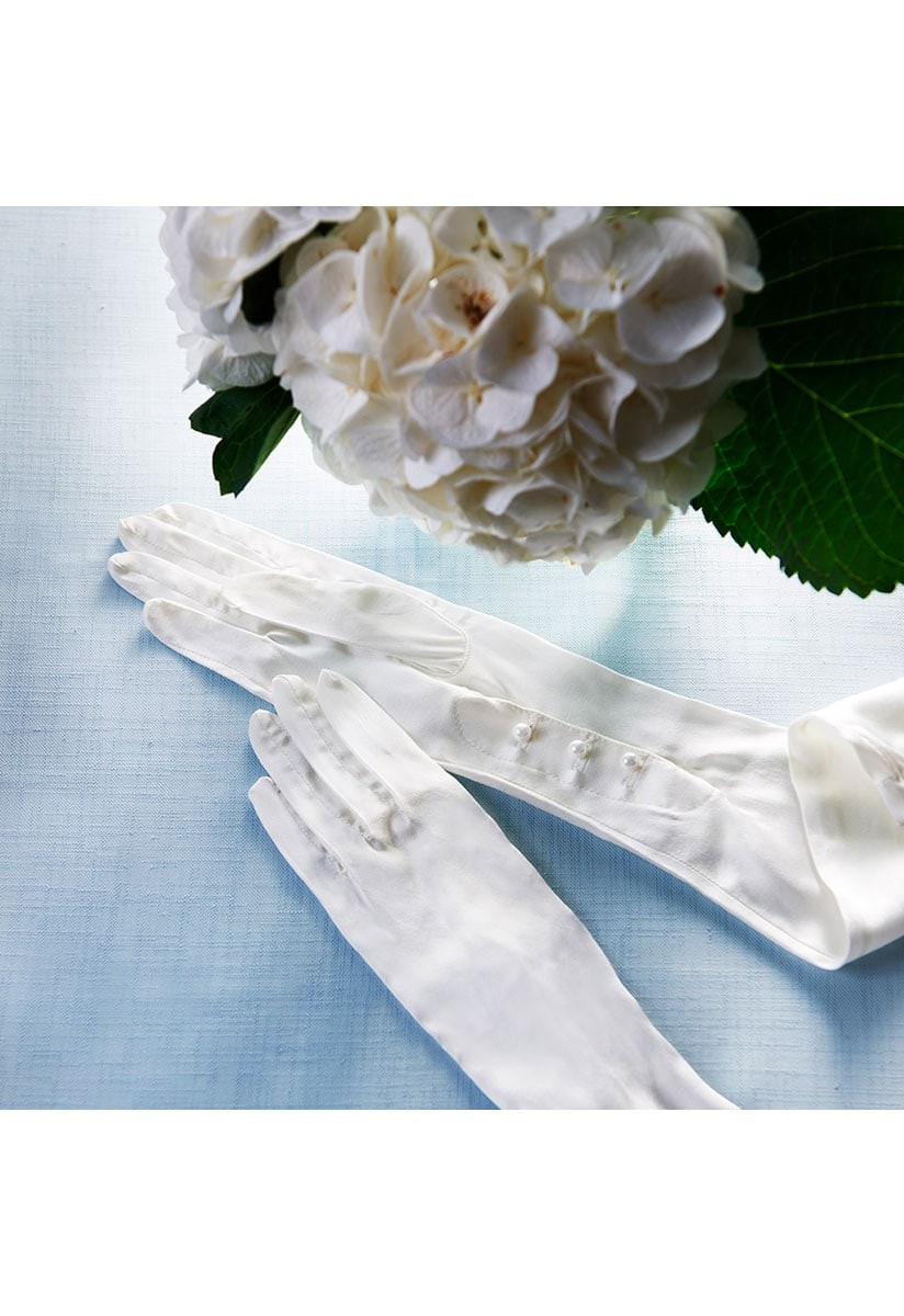 シルクのロンググローブ - Slide:3