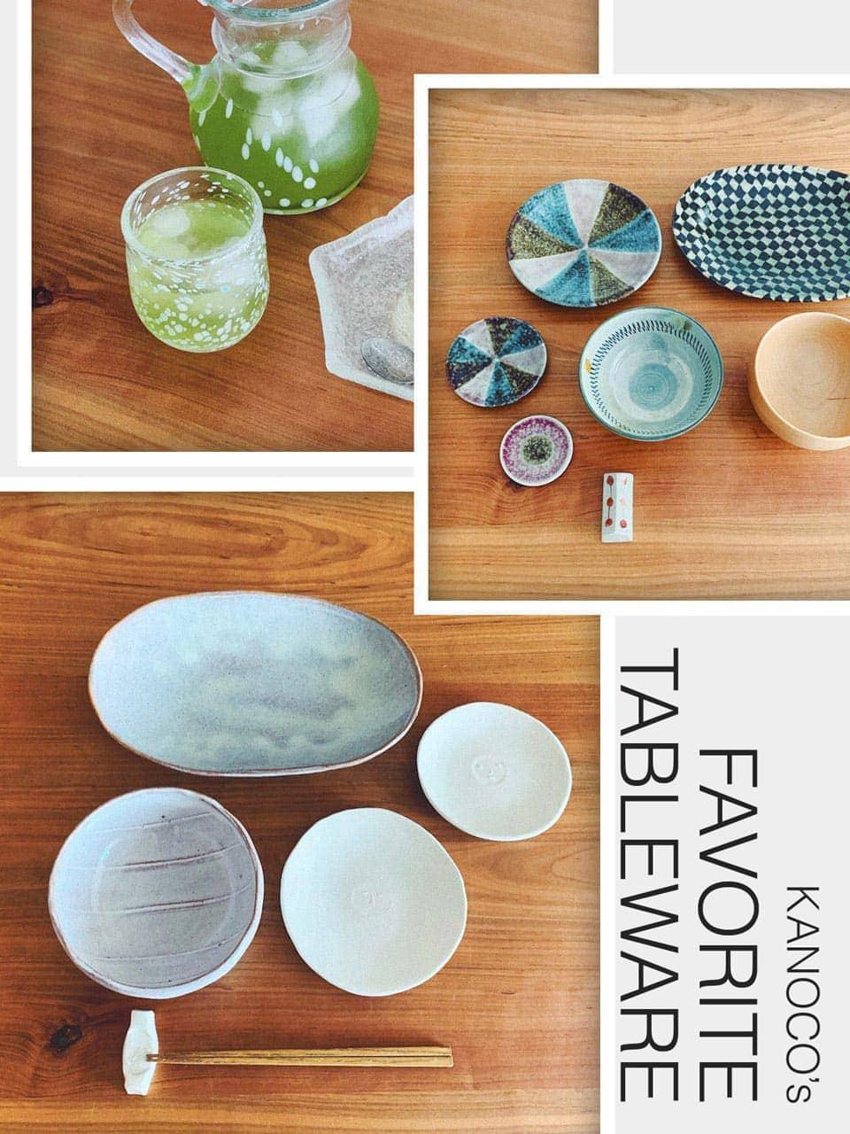 モデル・Kanocoさんの器スナップ