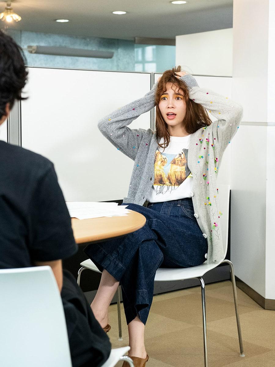 GINZA女子の1ヶ月着まわし|犬Tシャツで瀬古井と戦う