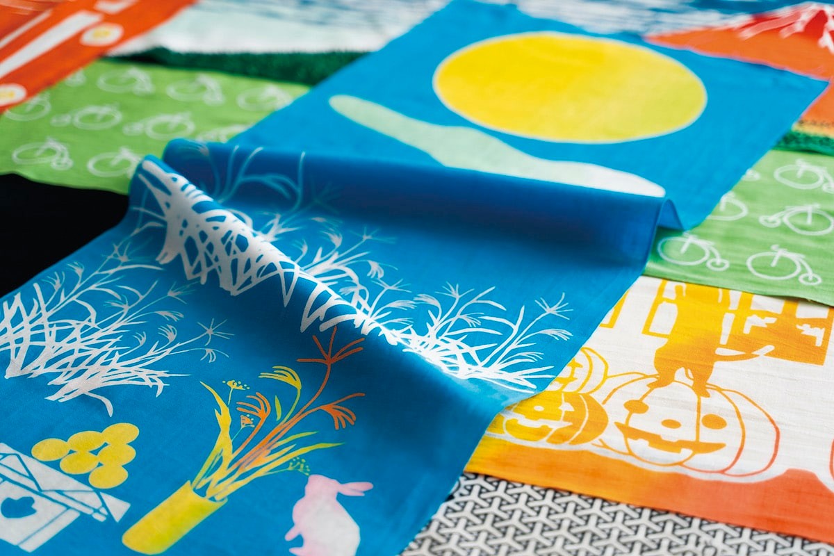 伝統工芸青山スクエアの大阪浪華本染 - Slide:1